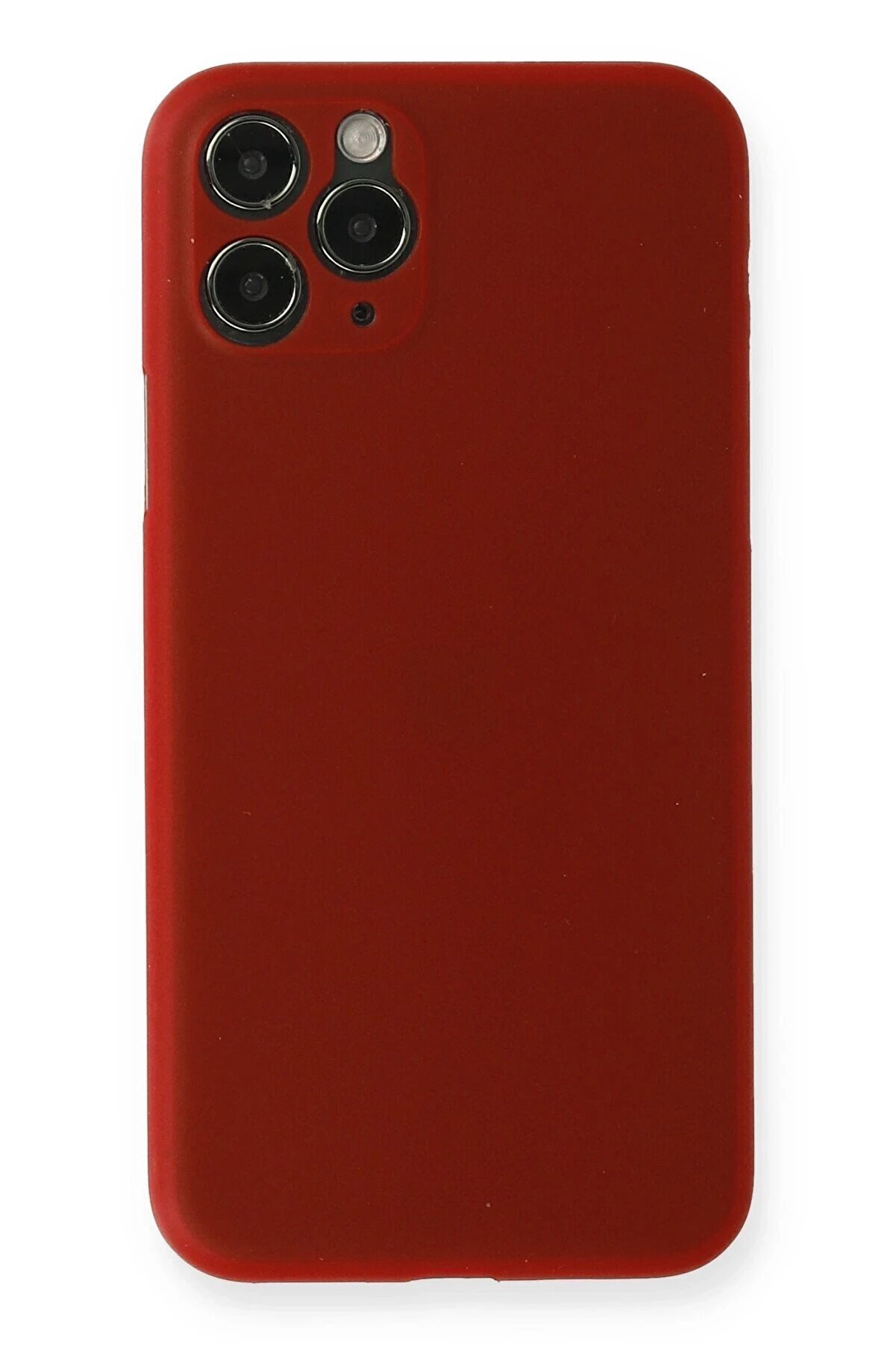 CepteToptan iPhone 11 Pro Kılıf PP Ultra İnce Kapak - Kırmızı - DROPX3270-3273