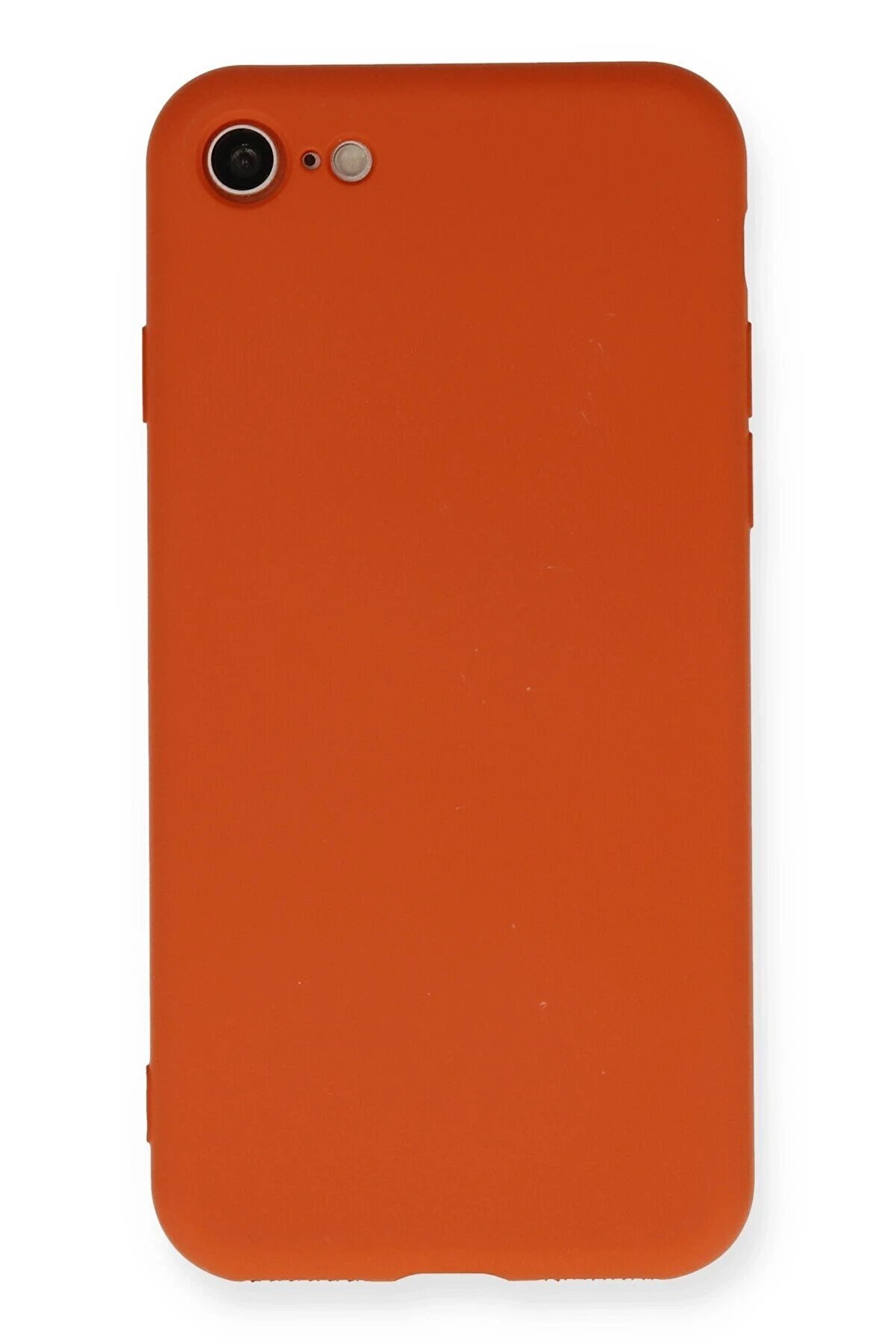 CepteToptan iPhone 7 Kılıf Nano içi Kadife Silikon - Kırmızı - DROPX8700-3275