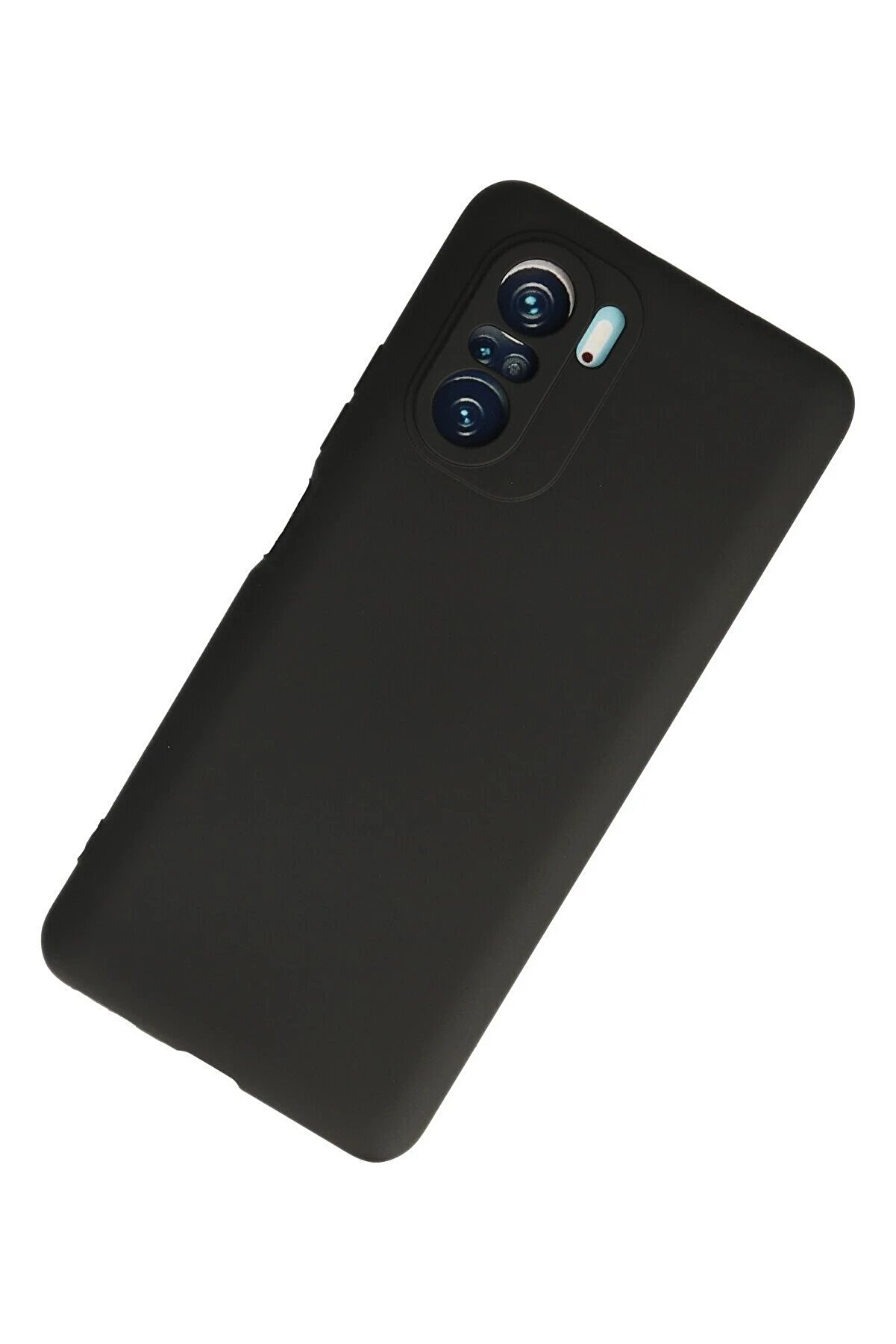 Xi̇aomi̇ Poco F3 Kılıf Fi̇rst Si̇li̇kon - Si̇yah - Dropx2635-3914