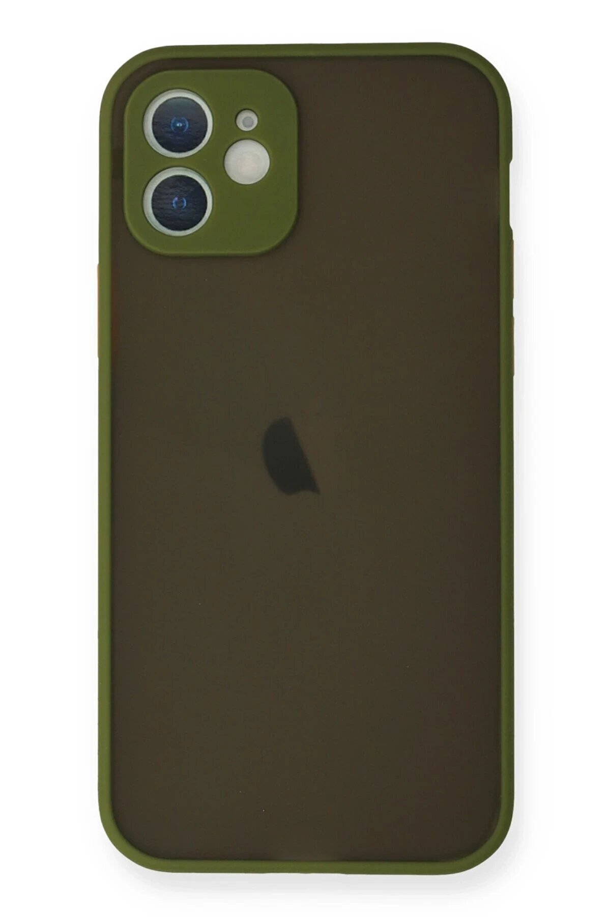 CepteToptan iPhone 12 Mini Kılıf Montreal Silikon Kapak - Açık Yeşil - DROPX6582-1647