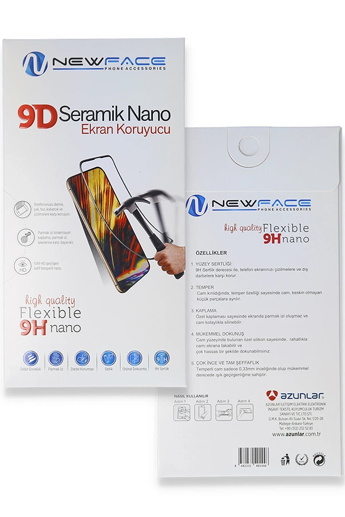 CepteToptan Xiaomi Redmi 9A Seramik Nano Ekran Koruyucu - DROPX1085-5433
