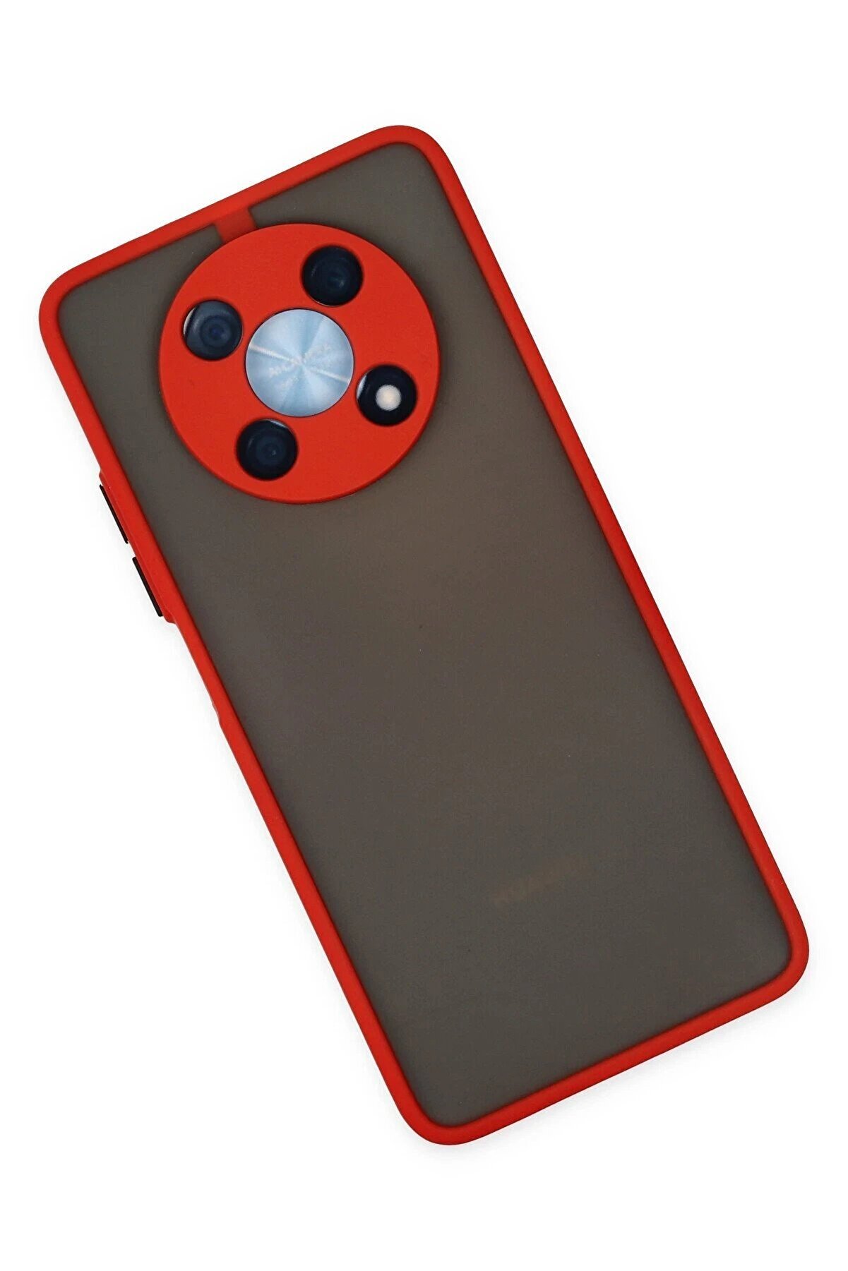 Huawei̇ Nova Y90 Kılıf Montreal Si̇li̇kon Kapak - Kırmızı - Dropx8251-3834