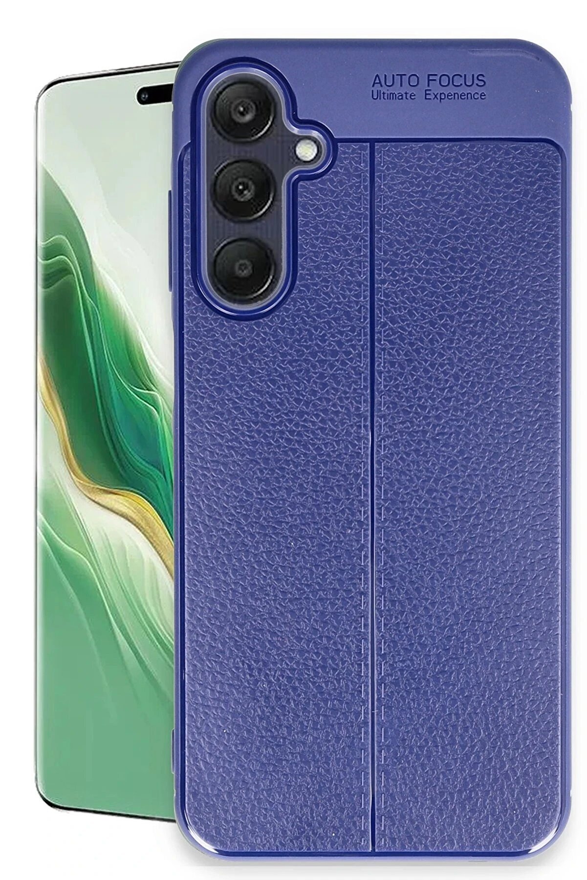 CepteToptan Samsung Galaxy A15 4G Kılıf Auto Focus Kapak - Lacivert - DROPX4141-7779