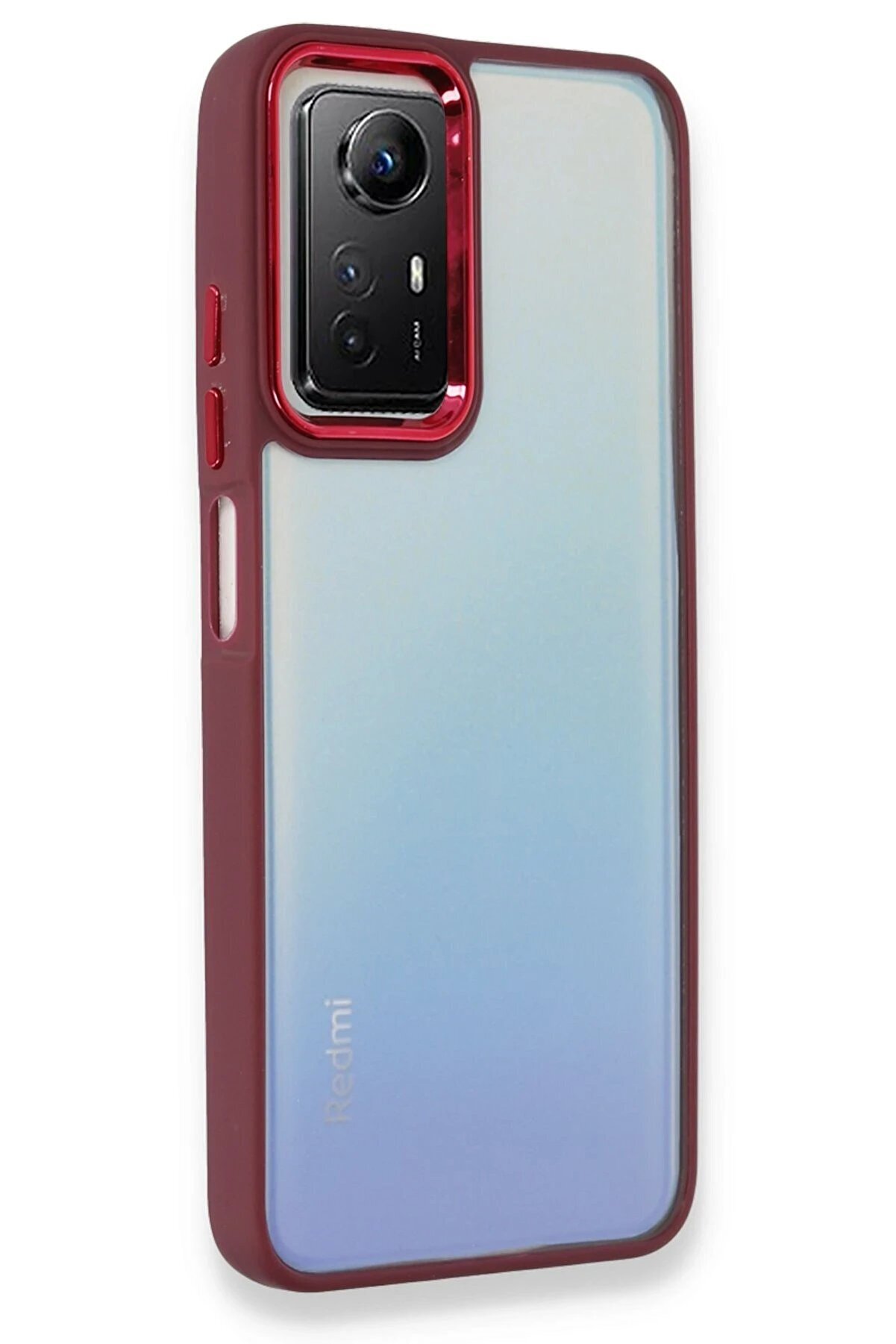 CepteToptan Xiaomi Redmi Note 12S Kılıf Dora Kapak - Kırmızı - DROPX4531-4686