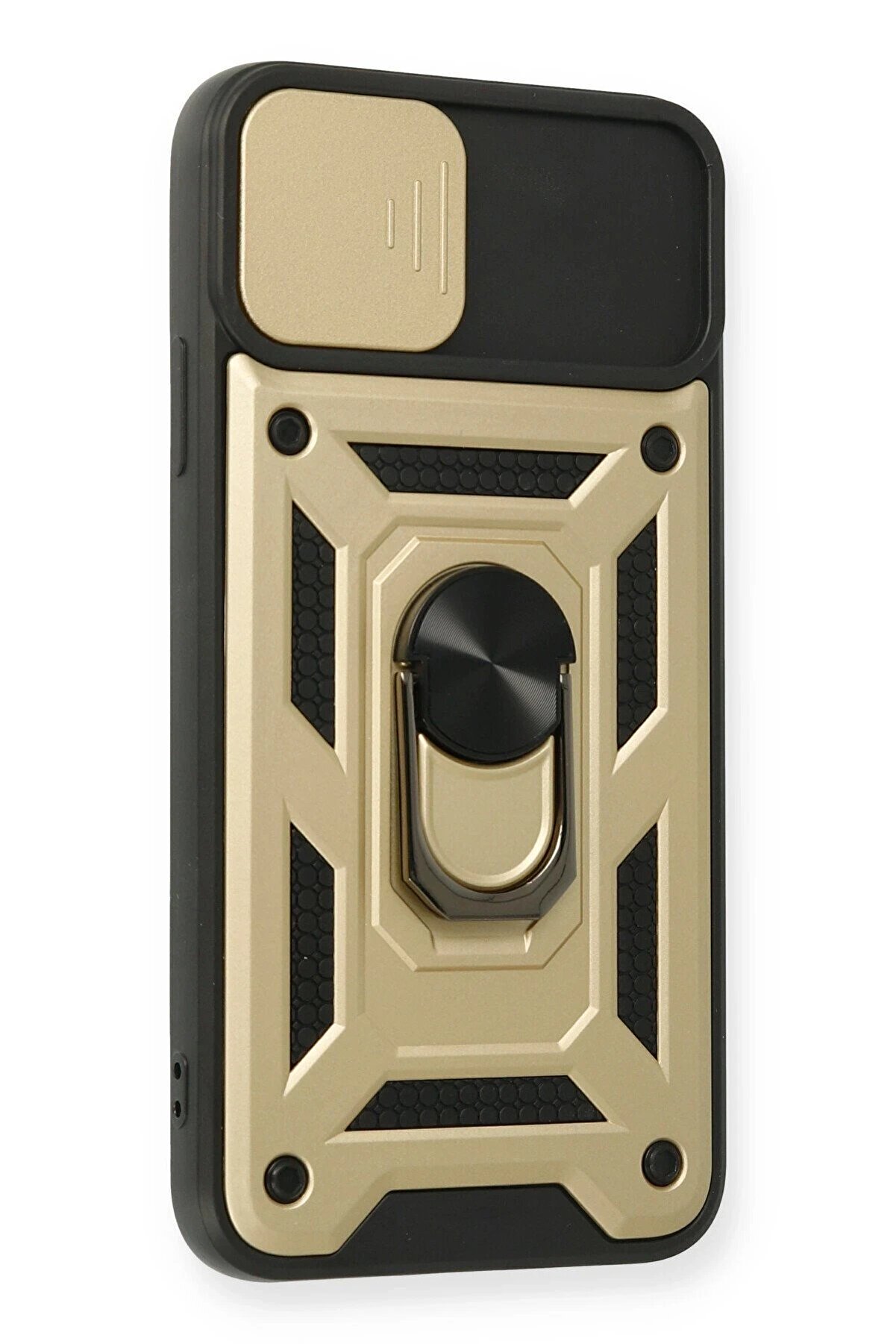 İphone 11 Pro Kılıf Pars Lens Y&uuml;z&uuml;kl&uuml; Si̇li̇kon - Gold - Dropx2113-5927