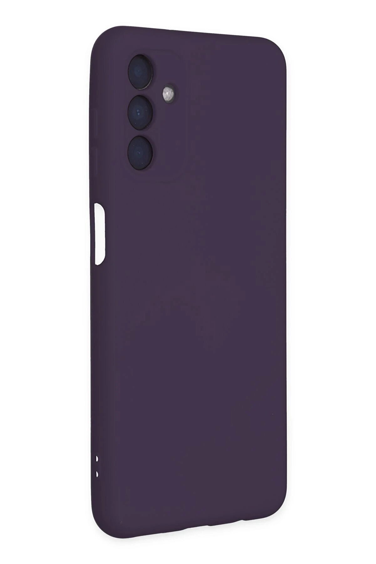 Samsung Galaxy A04S Kılıf Nano İçi̇ Kadi̇fe Si̇li̇kon - Mor - Dropx6504-3717