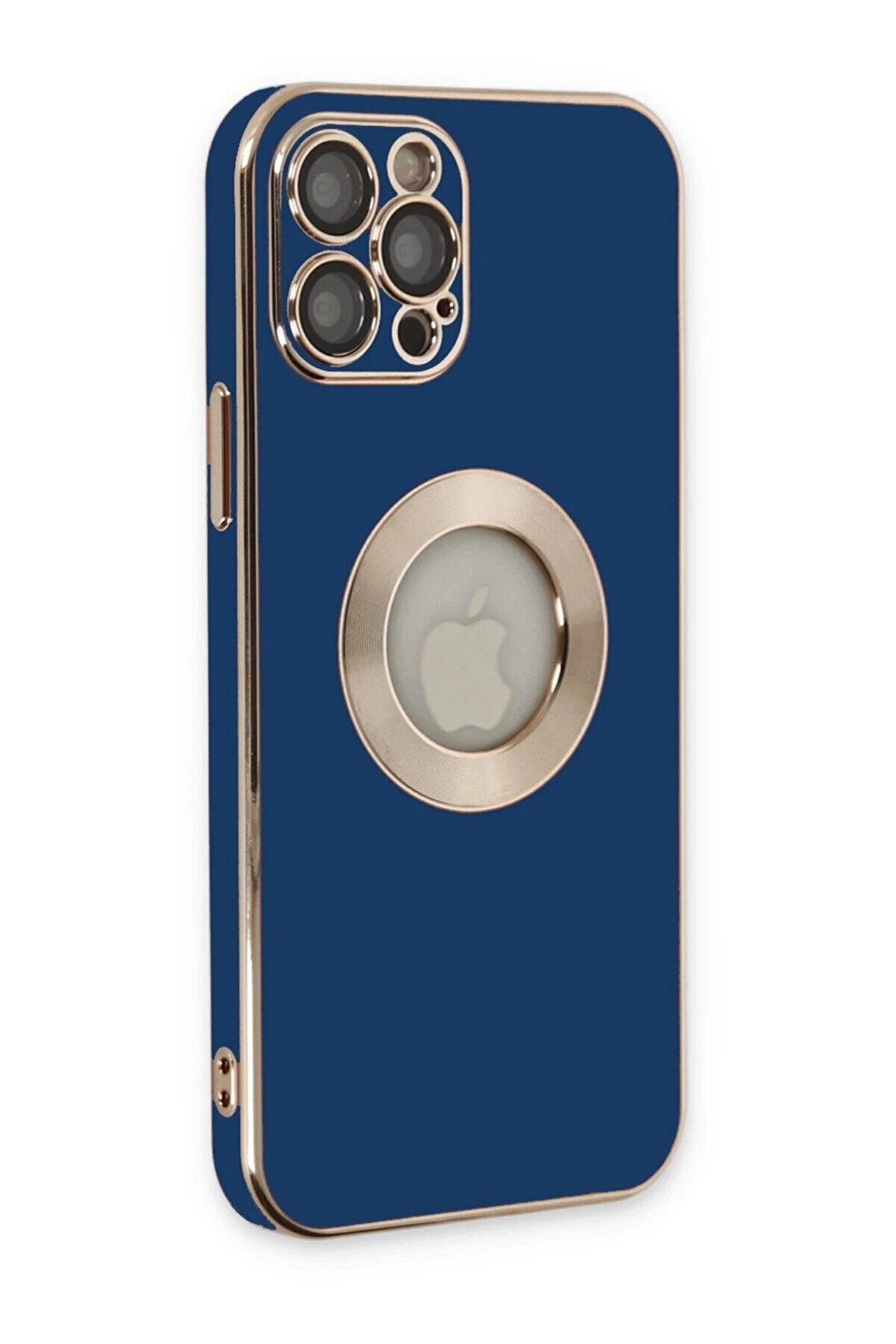 CepteToptan iPhone 12 Pro Kılıf Store Silikon - Mavi - DROPX9984-2911