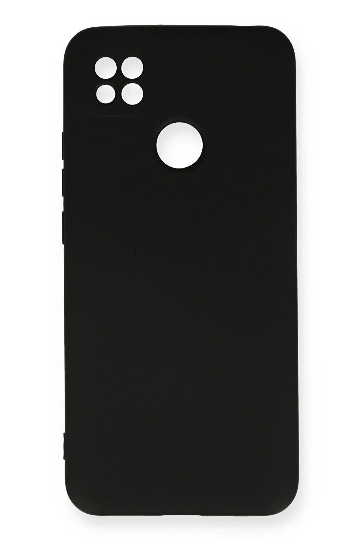 CepteToptan Xiaomi Redmi 9C Kılıf Nano içi Kadife Silikon - Siyah - DROPX6954-3564