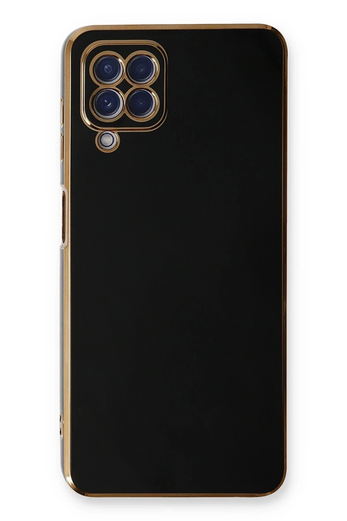 Samsung Galaxy A22 Kılıf Volet Si̇li̇kon - Si̇yah - Dropx1144-1801