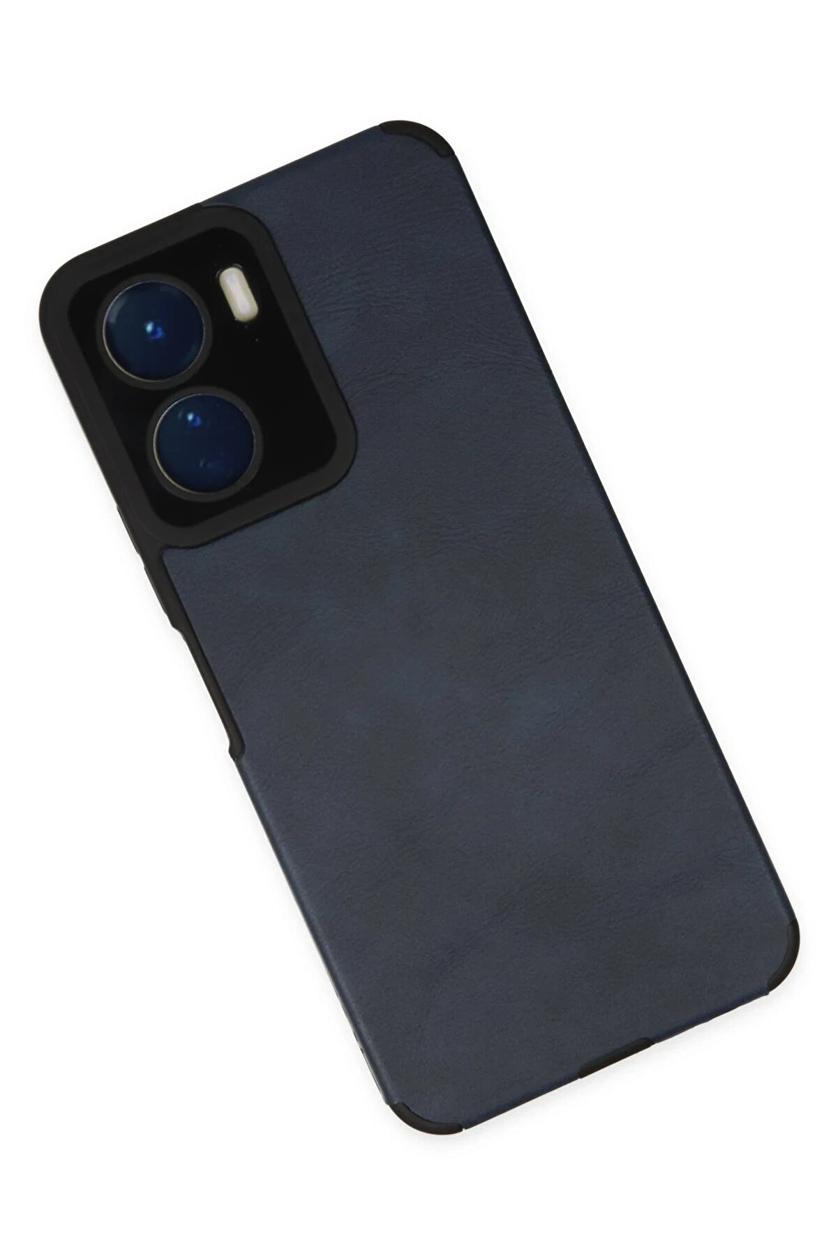 Vi̇vo Y16 Kılıf Loop Deri̇ Si̇li̇kon - Laci̇vert - Dropx5894-3035