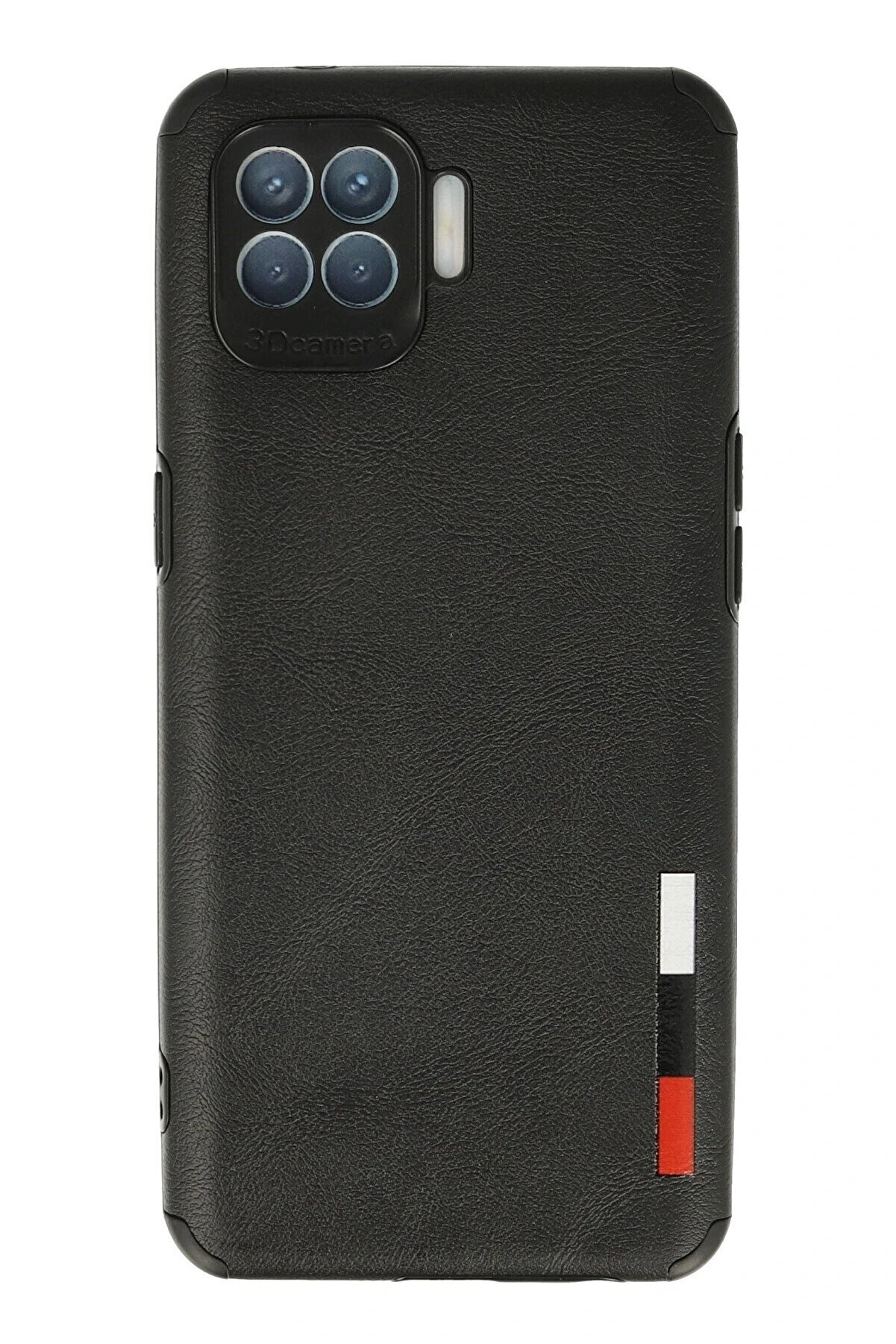 CepteToptan Oppo Reno 4 Lite Kılıf Loop Deri Silikon - Siyah - DROPX7272-5783