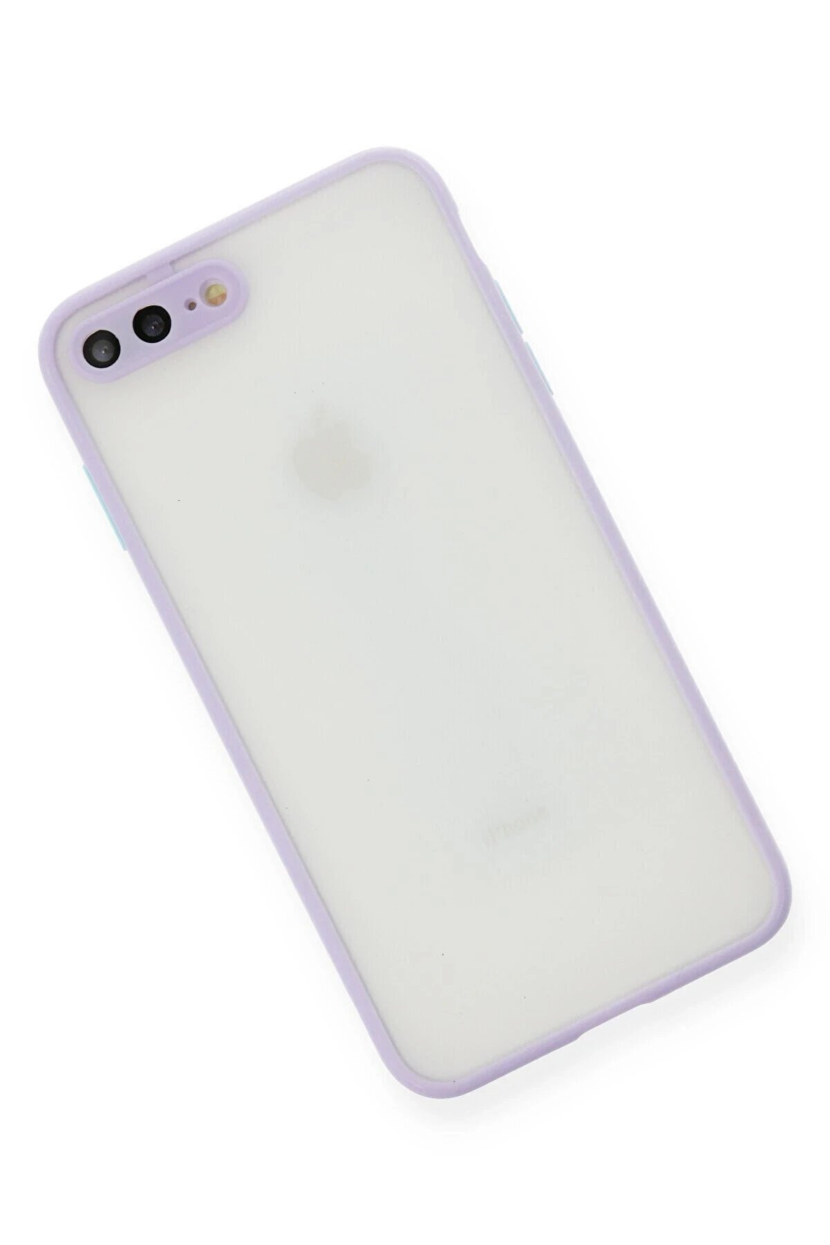 İphone 7 Plus Kılıf Montreal Si̇li̇kon Kapak - Mor - Dropx1601-4791