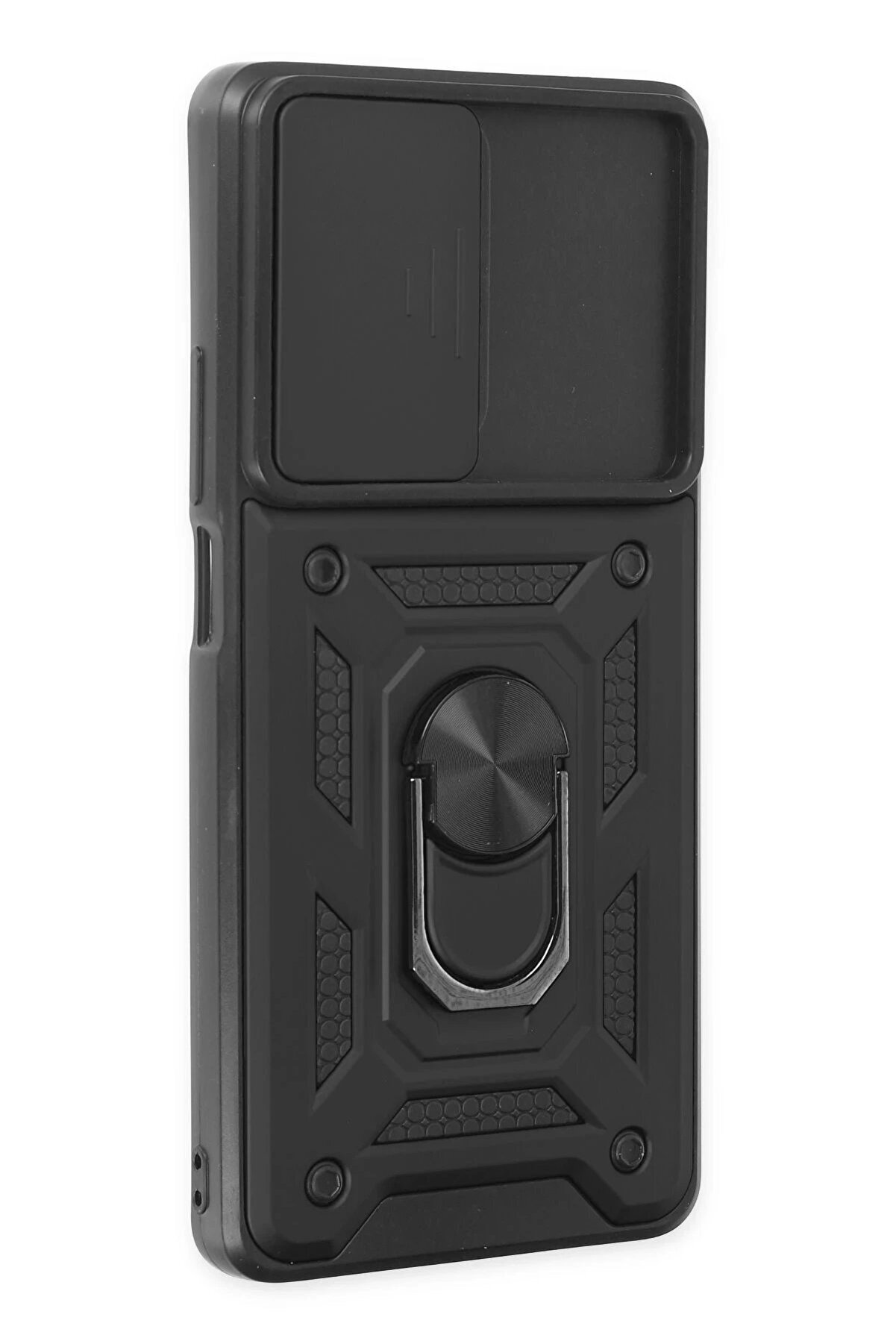 Xi̇aomi̇ Mi̇ 11T Pro Kılıf Pars Lens Yüzüklü Si̇li̇kon - Si̇yah - Dropx5722-8361