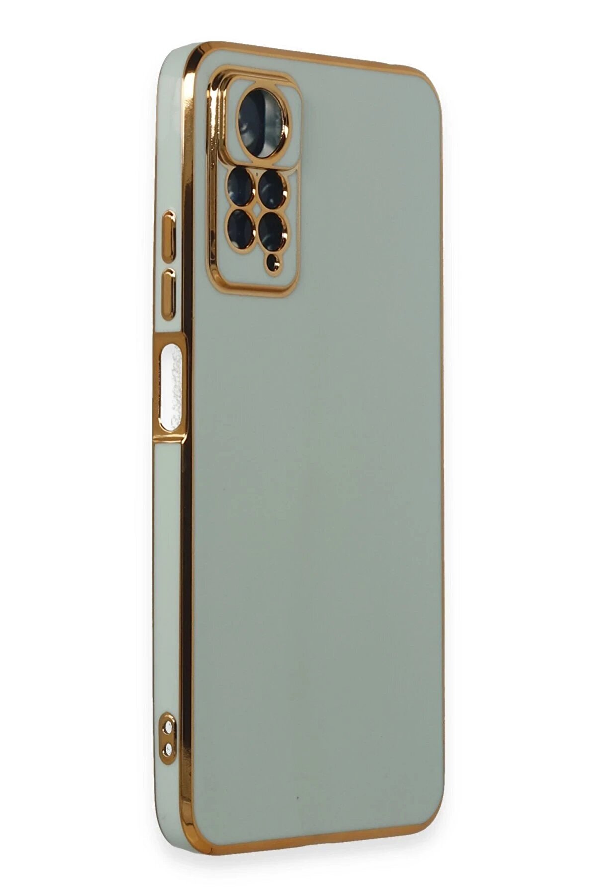 Xi̇aomi̇ Redmi̇ Note 11 Pro Kılıf Volet Si̇li̇kon - Açık Yeşi̇l - Dropx6309-4275