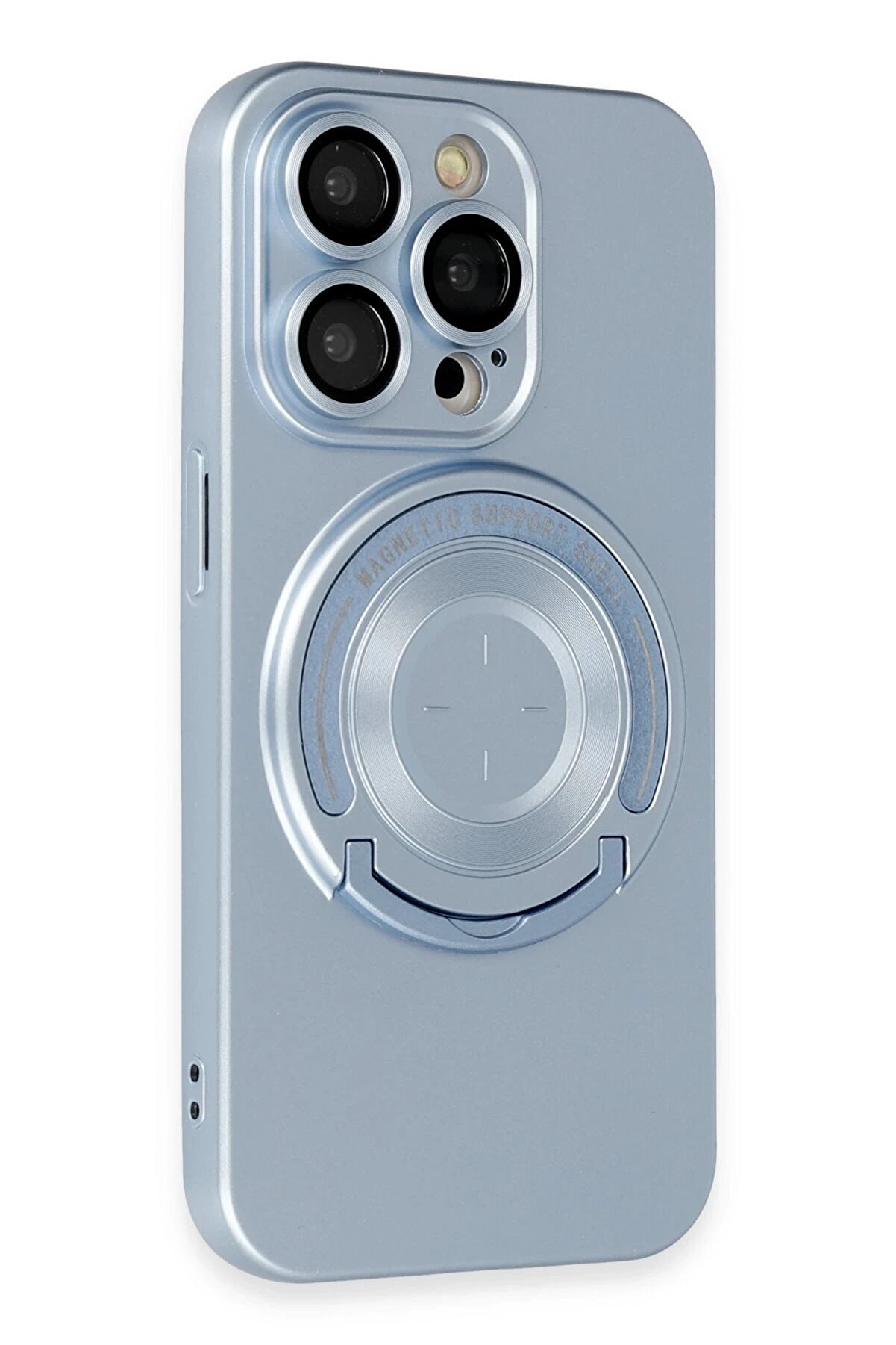 İphone 14 Pro Kılıf Lukka Magneti̇csafe Kapak - Si̇erra Blue - Dropx1130-8041