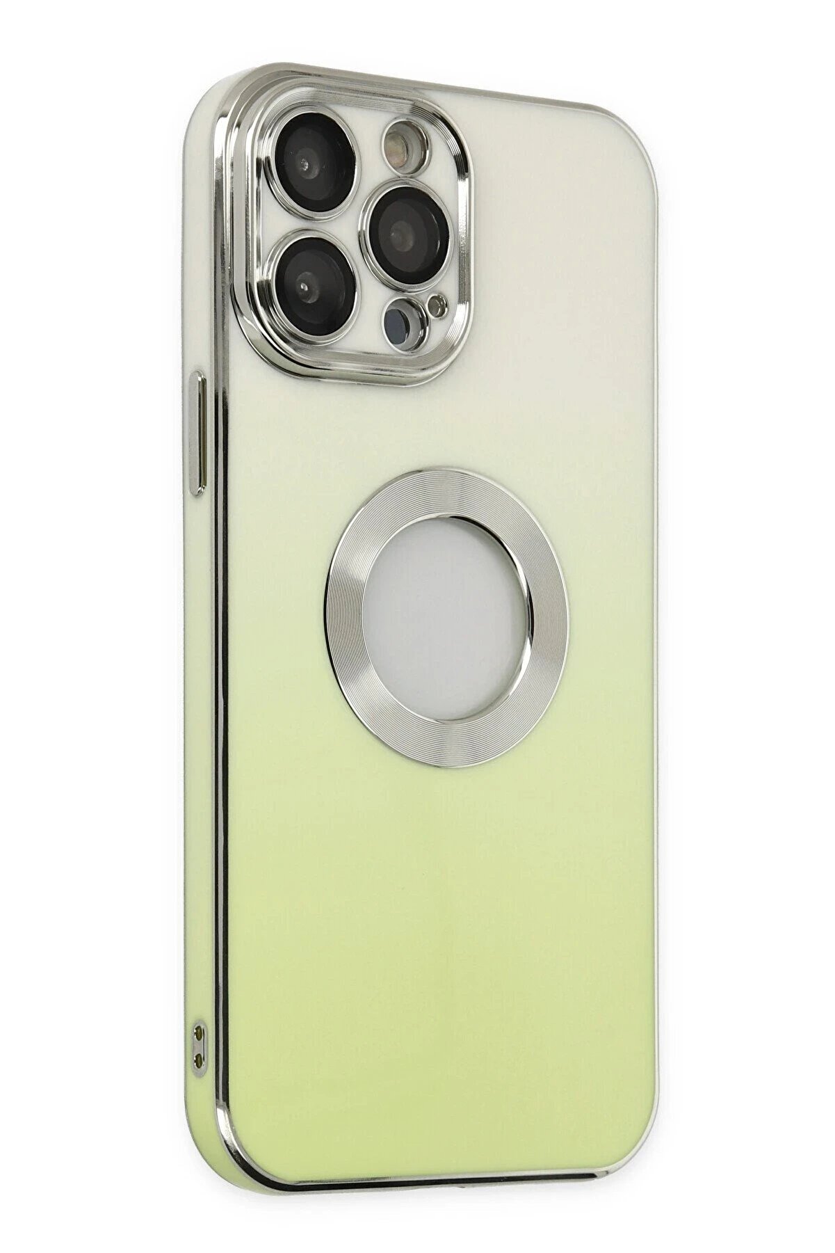 İphone 13 Pro Kılıf Best Si̇li̇kon - Yeşi̇l - Dropx3518-6635