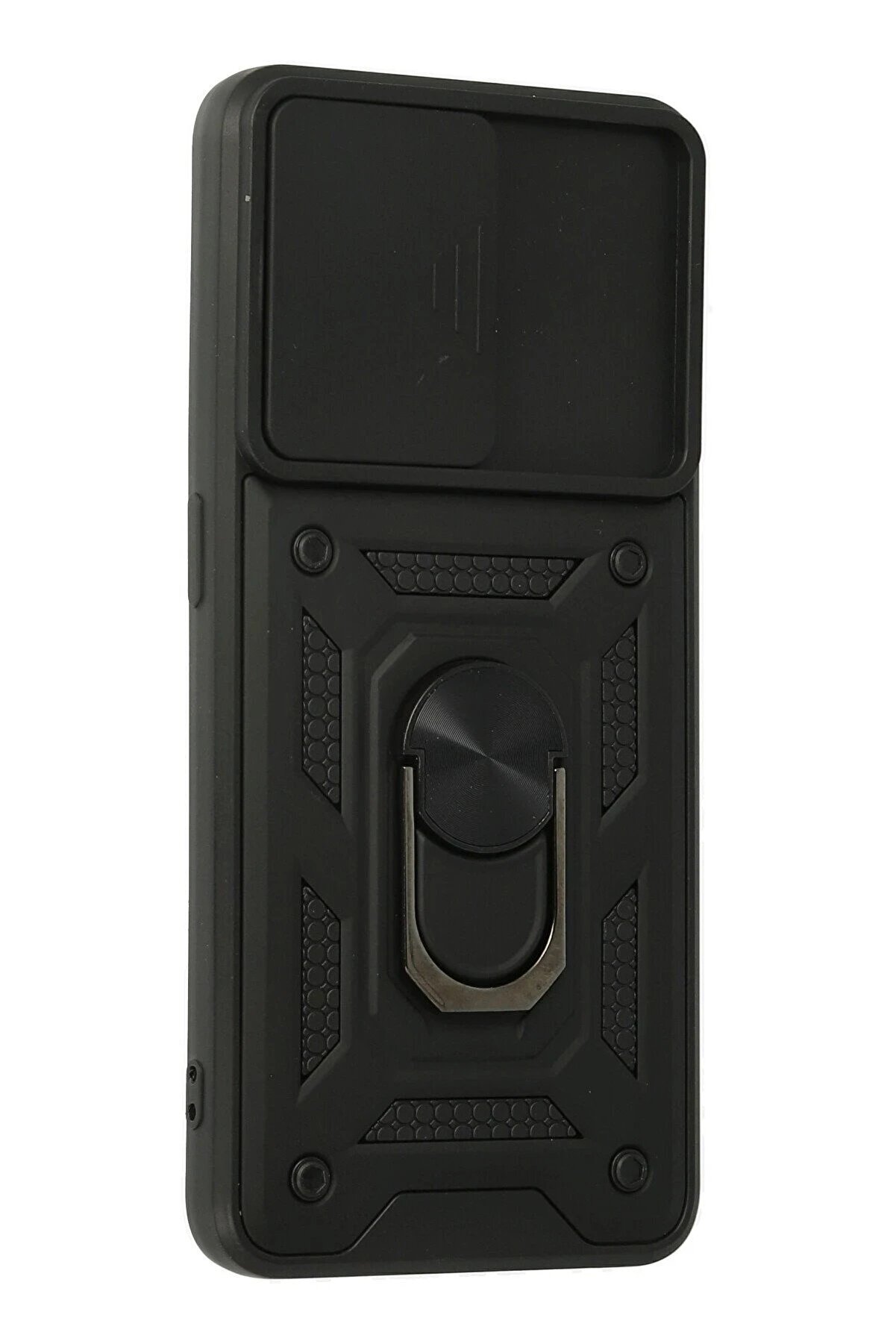 Oppo A74 4G Kılıf Pars Lens Y&uuml;z&uuml;kl&uuml; Si̇li̇kon - Si̇yah - Dropx1772-9761