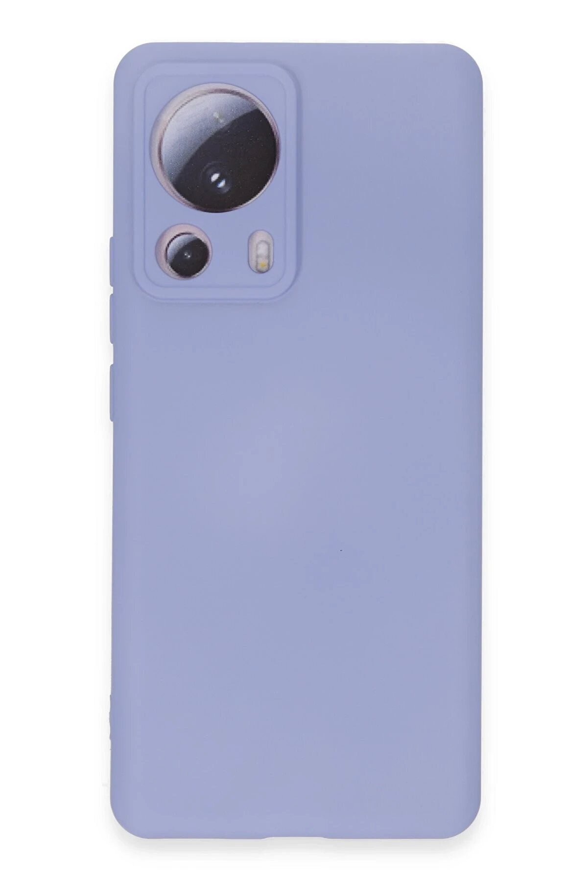 CepteToptan Xiaomi Mi 13 Lite Kılıf Nano içi Kadife Silikon - Lila - DROPX6765-5825