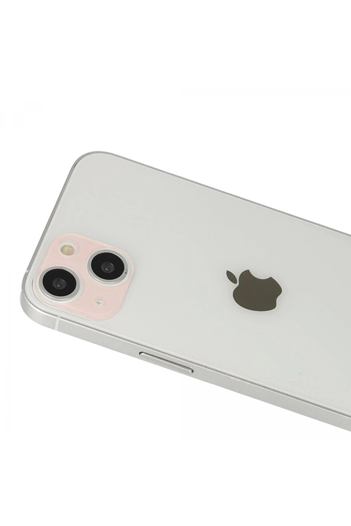 CepteToptan iPhone 13 Rainbow Kamera Lens Koruma Cam - Rose Gold - DROPX6618-6044