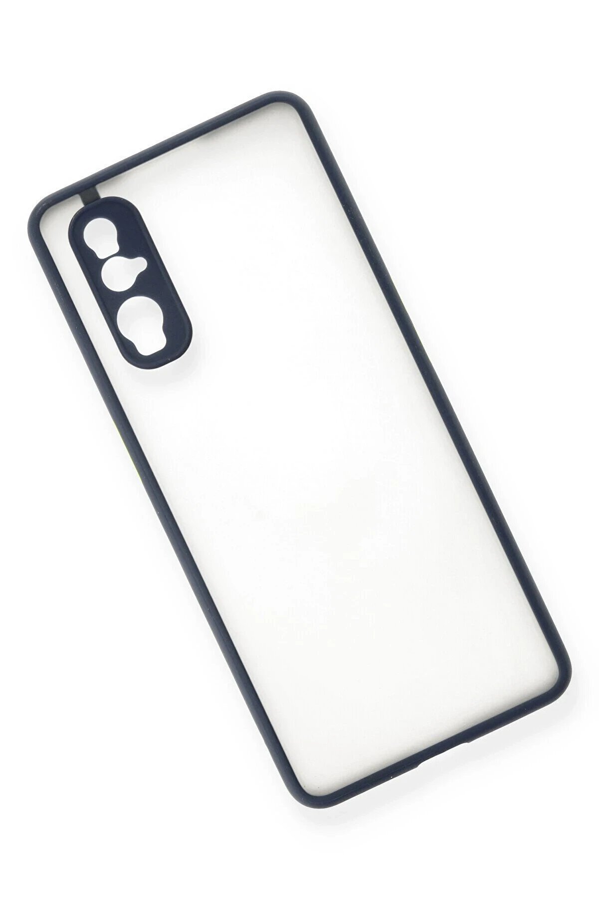 Oppo Fi̇nd X2 Kılıf Montreal Si̇li̇kon Kapak - Laci̇vert - Dropx2974-4502