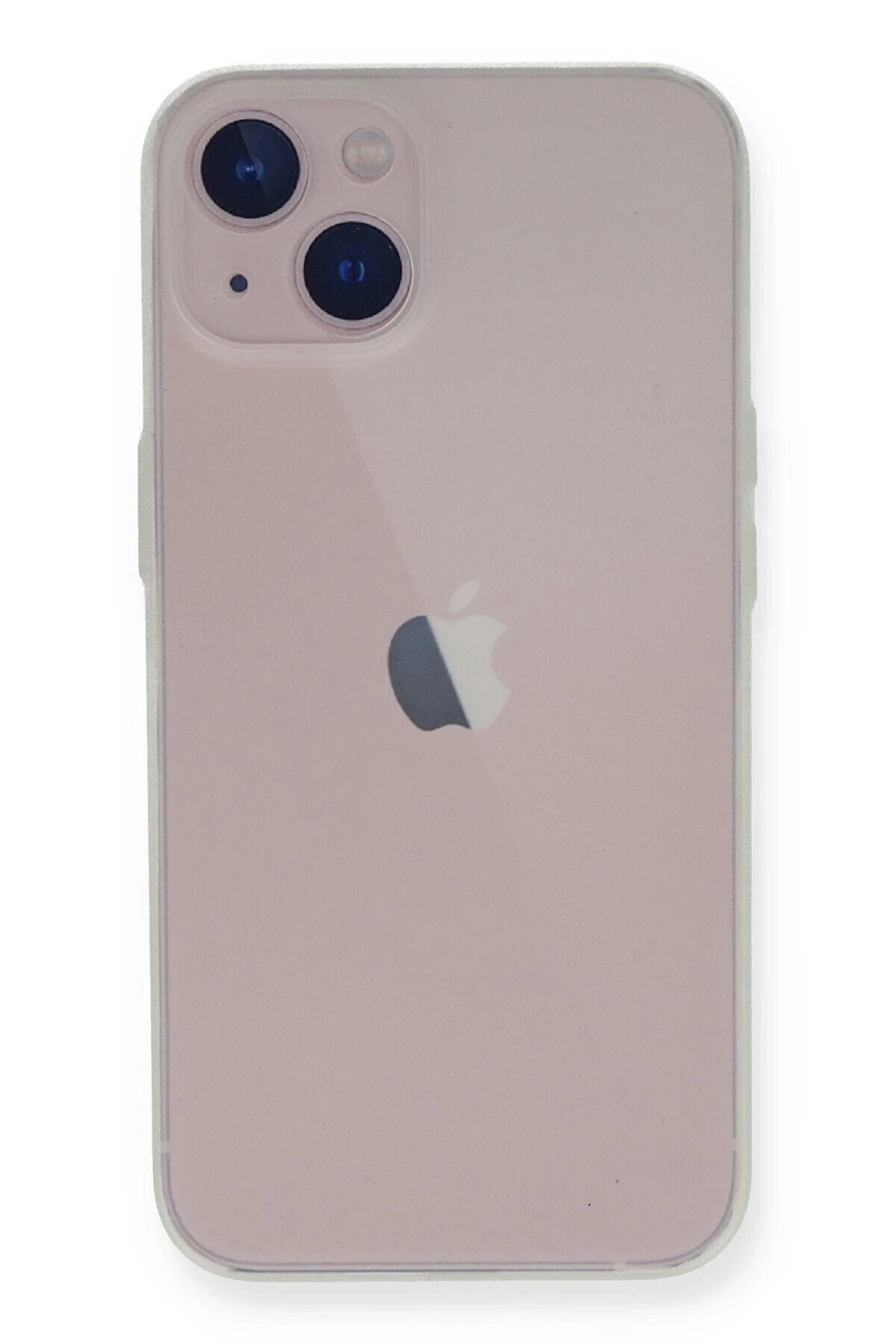 CepteToptan iPhone 14 Plus Kılıf PP Ultra İnce Kapak - Beyaz - DROPX9537-9439
