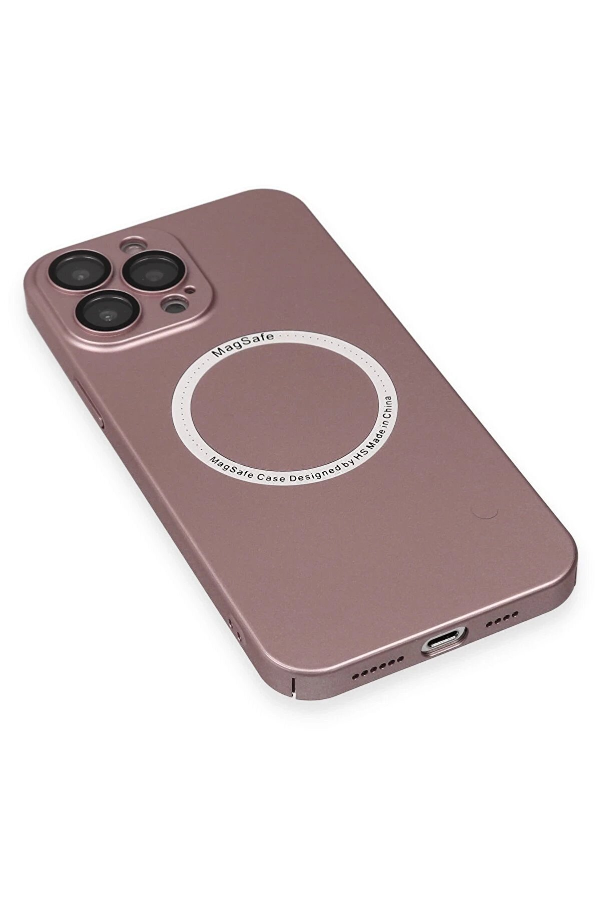 İphone 13 Pro Kılıf Jack Magneti̇csafe Lens Si̇li̇kon - Rose Gold - Dropx8558-6148