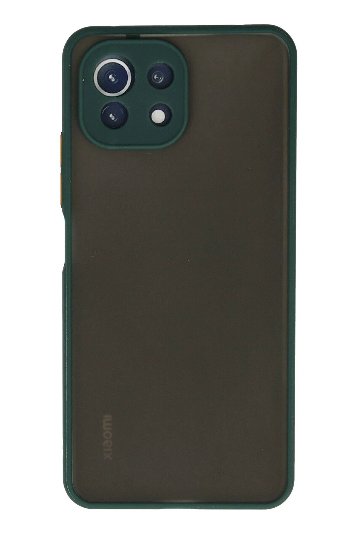 CepteToptan Xiaomi Mİ 11 Lite Kılıf Montreal Silikon Kapak - Yeşil - DROPX4742-1531