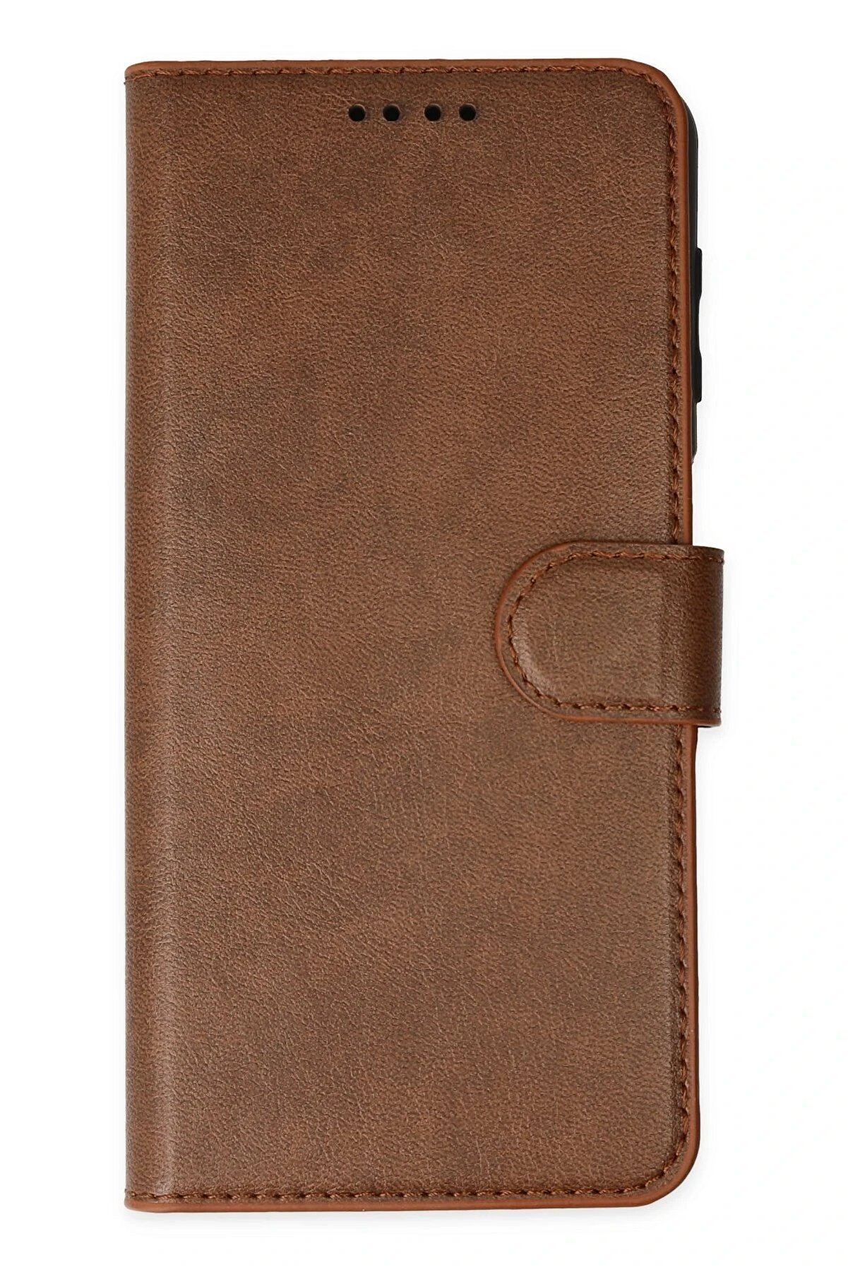 CepteToptan iPhone 14 Pro Kılıf Trend S Plus Kapaklı Kılıf - Taba - DROPX7171-2346