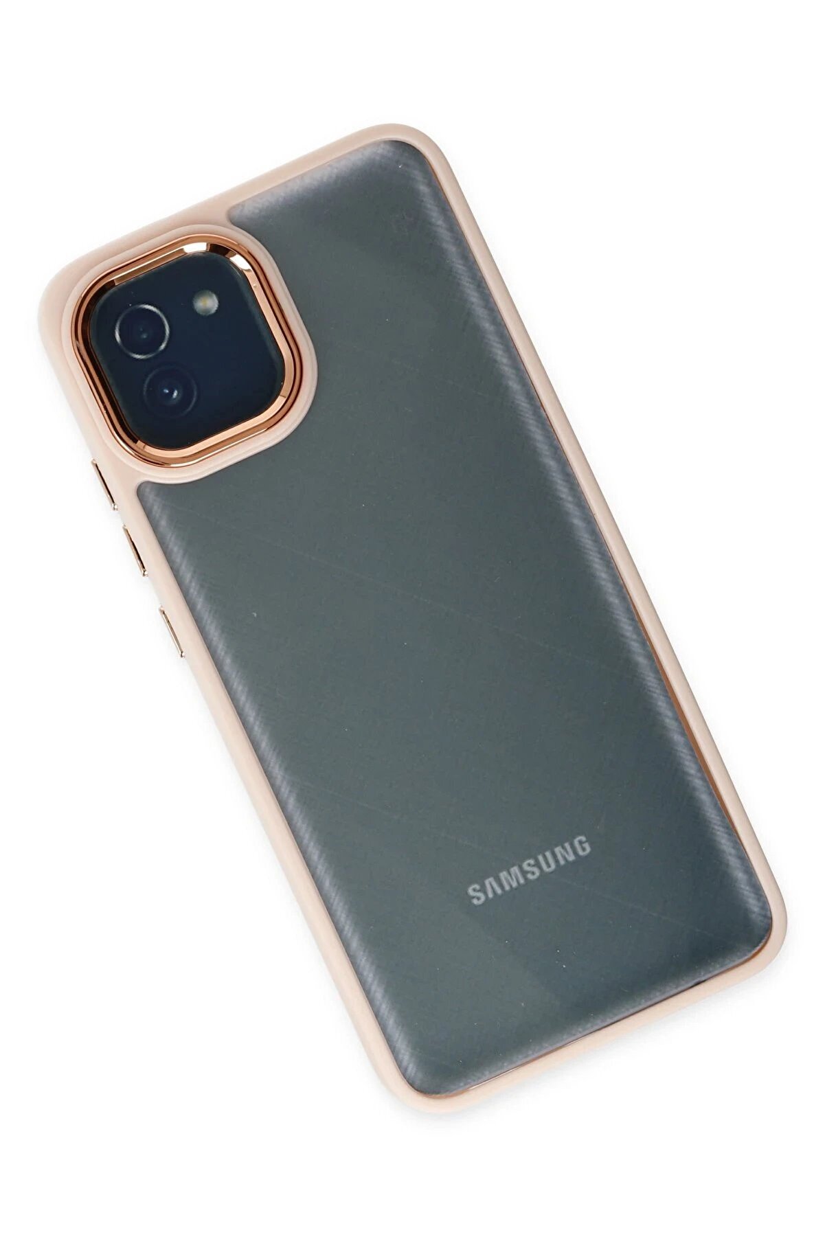 Samsung Galaxy A03 Kılıf Dora Kapak - Pudra - Dropx2268-2157