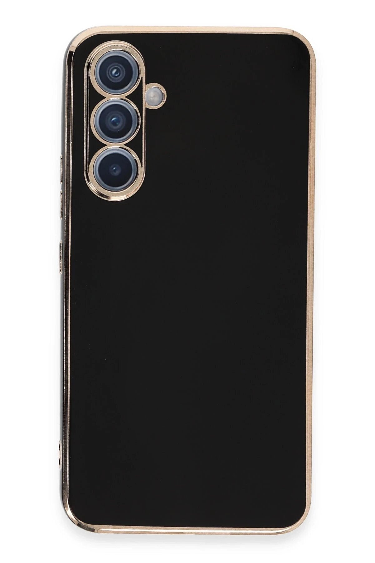 CepteToptan Samsung Galaxy A54 5G Kılıf Volet Silikon - Siyah - DROPX7775-7425