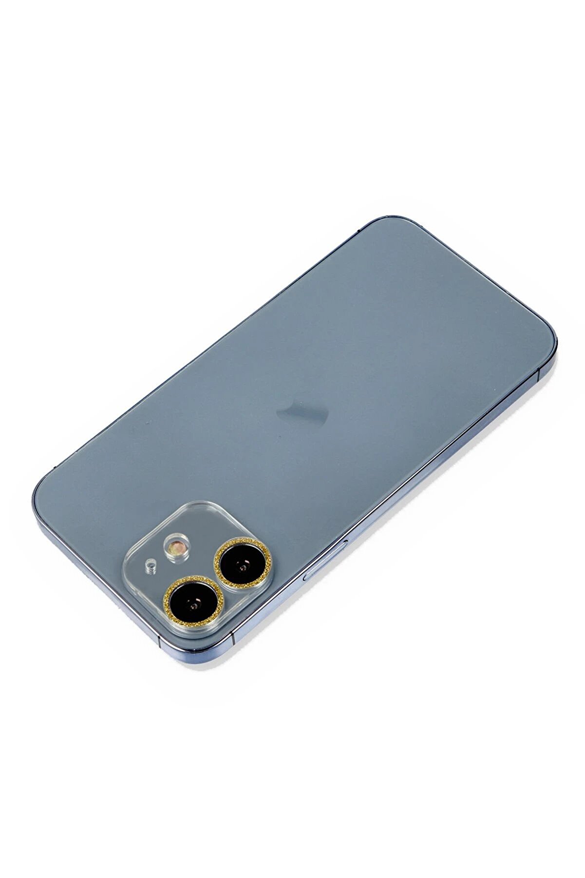 CepteToptan iPhone 12 Shine Kamera Lens Koruma Cam - Gold - DROPX2297-5660