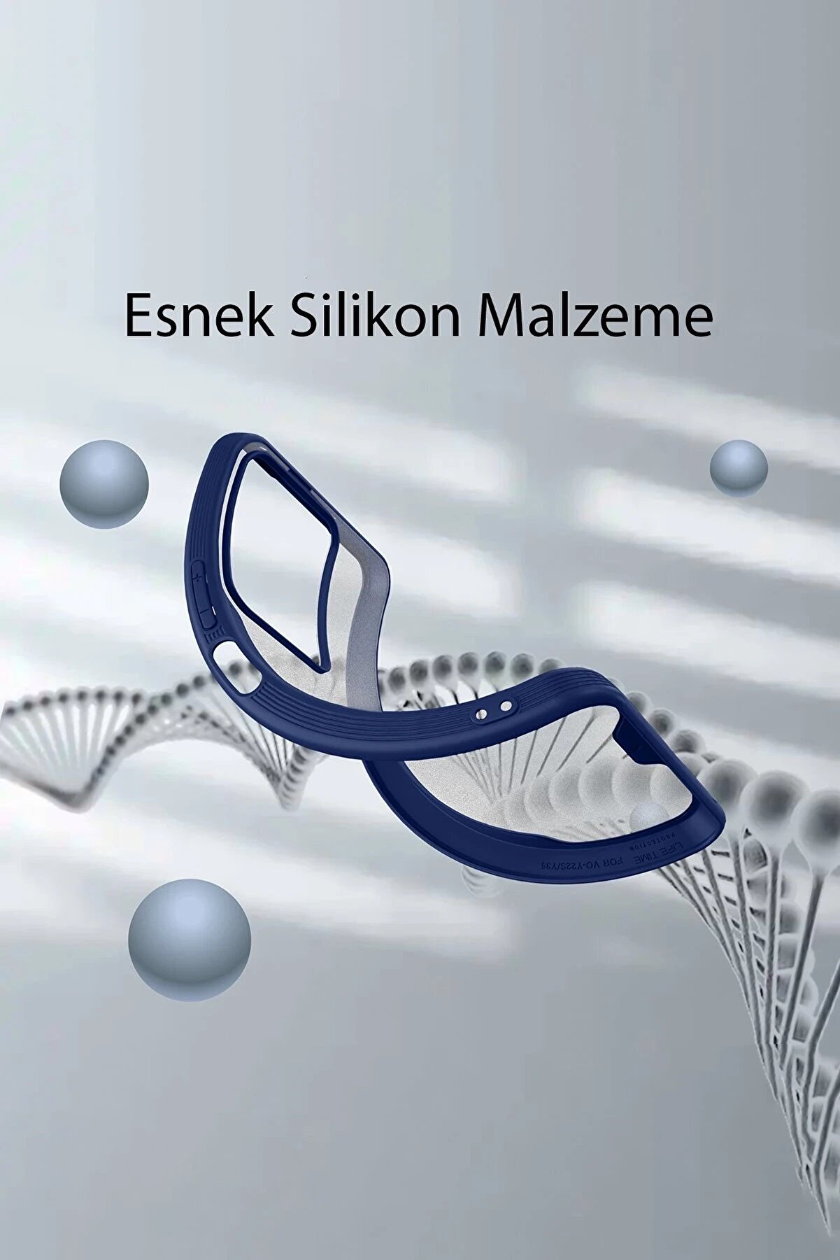 Vi̇vo Y35 Kılıf Plati̇n Si̇li̇kon - Yeşi̇l - Dropx6566-7762