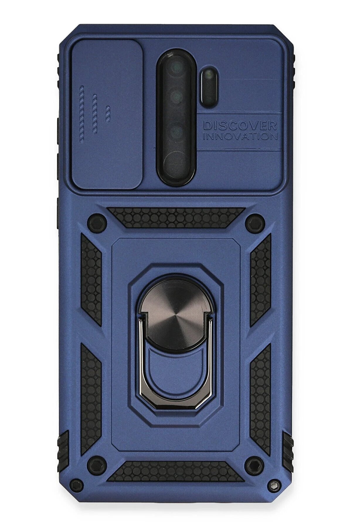 CepteToptan Xiaomi Redmi Note 8 Pro Kılıf Pars Lens Y&uuml;z&uuml;kl&uuml; Silikon - Lacivert - DROPX5041-2801