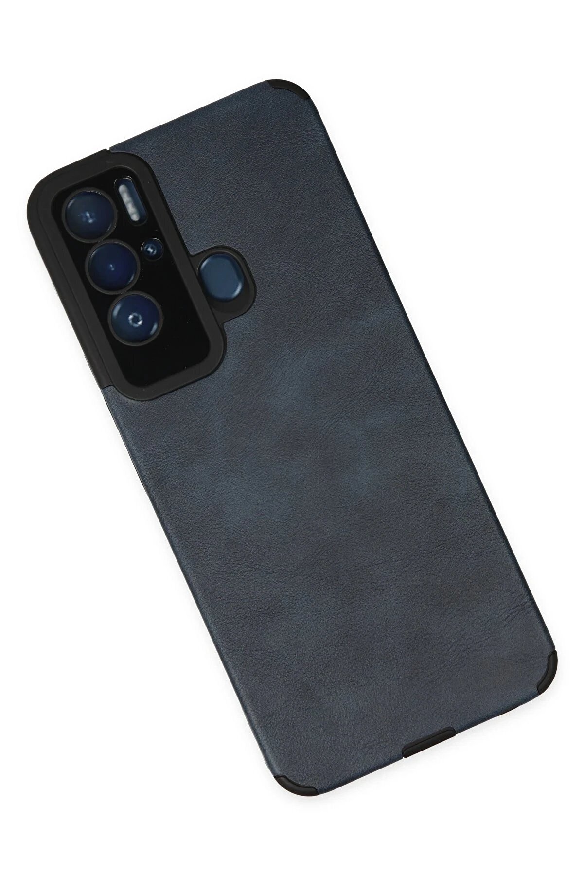 Tecno Pova Neo Kılıf Loop Deri̇ Si̇li̇kon - Laci̇vert - Dropx9549-5287