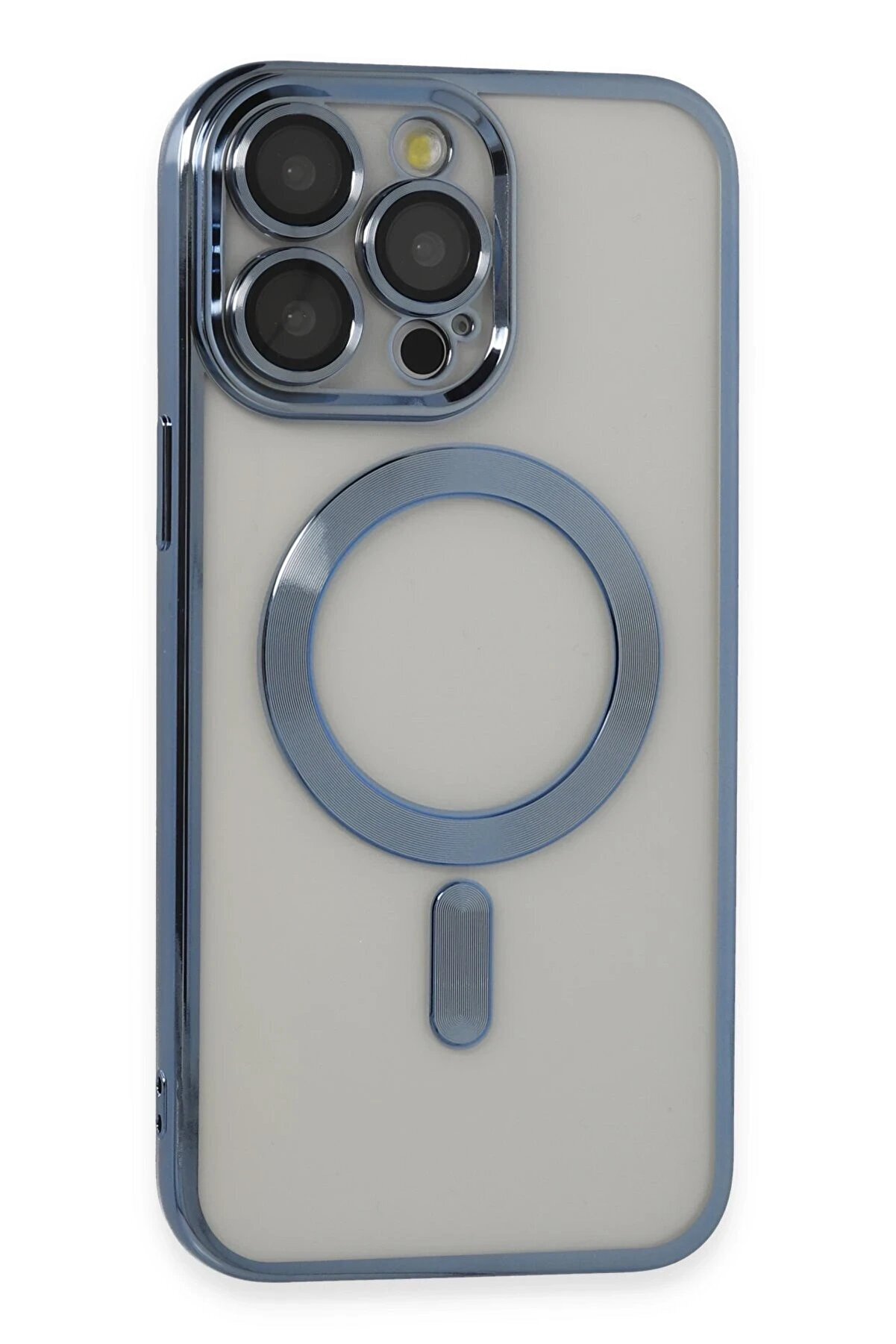 CepteToptan iPhone 14 Pro Max Kılıf Kross Magneticsafe Kapak - Sierra Blue - DROPX3375-1185