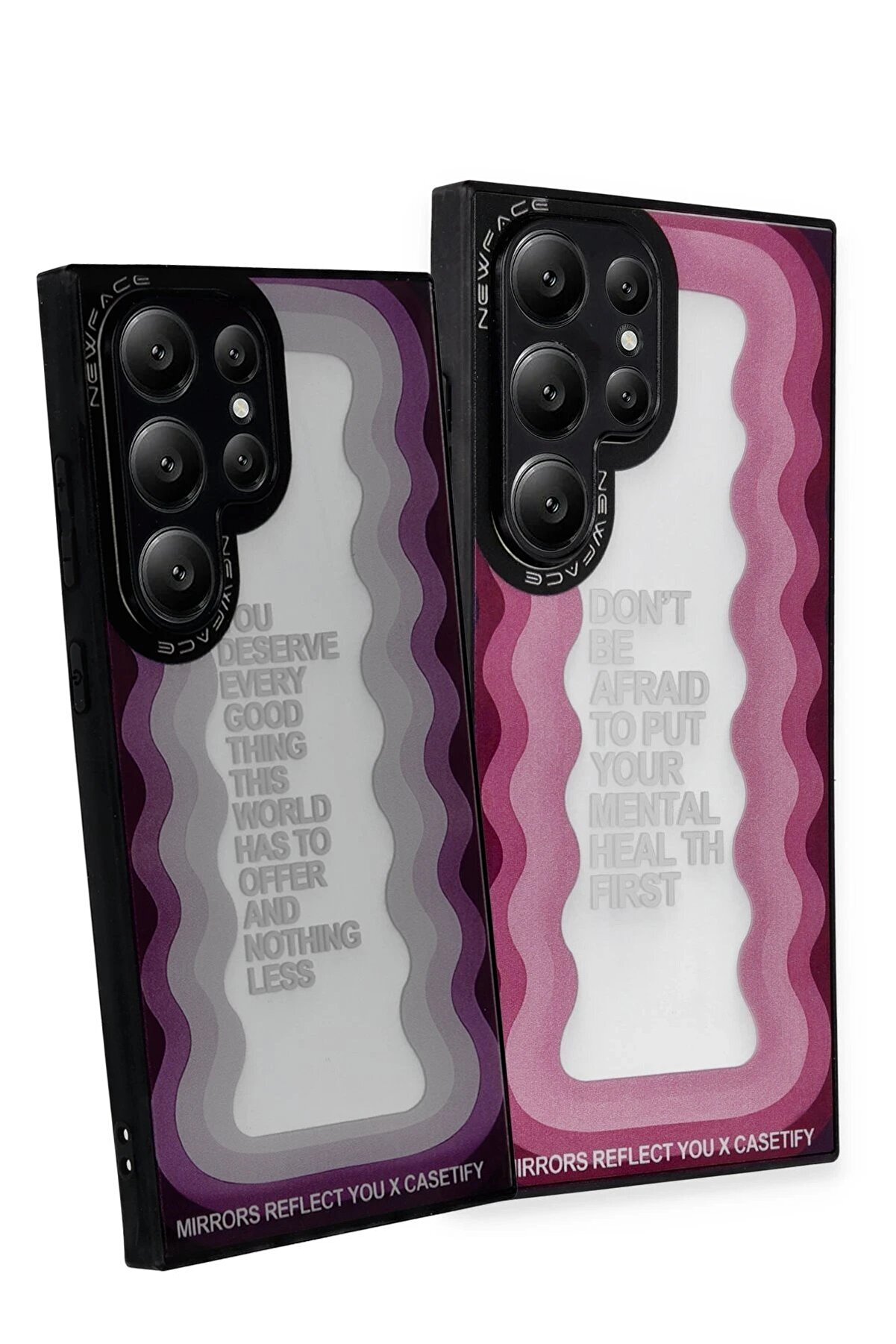 Samsung Galaxy S23 Ultra Kılıf Mi̇rror Desenli̇ Kapak - Mi̇rror - 2 - Dropx1191-7493