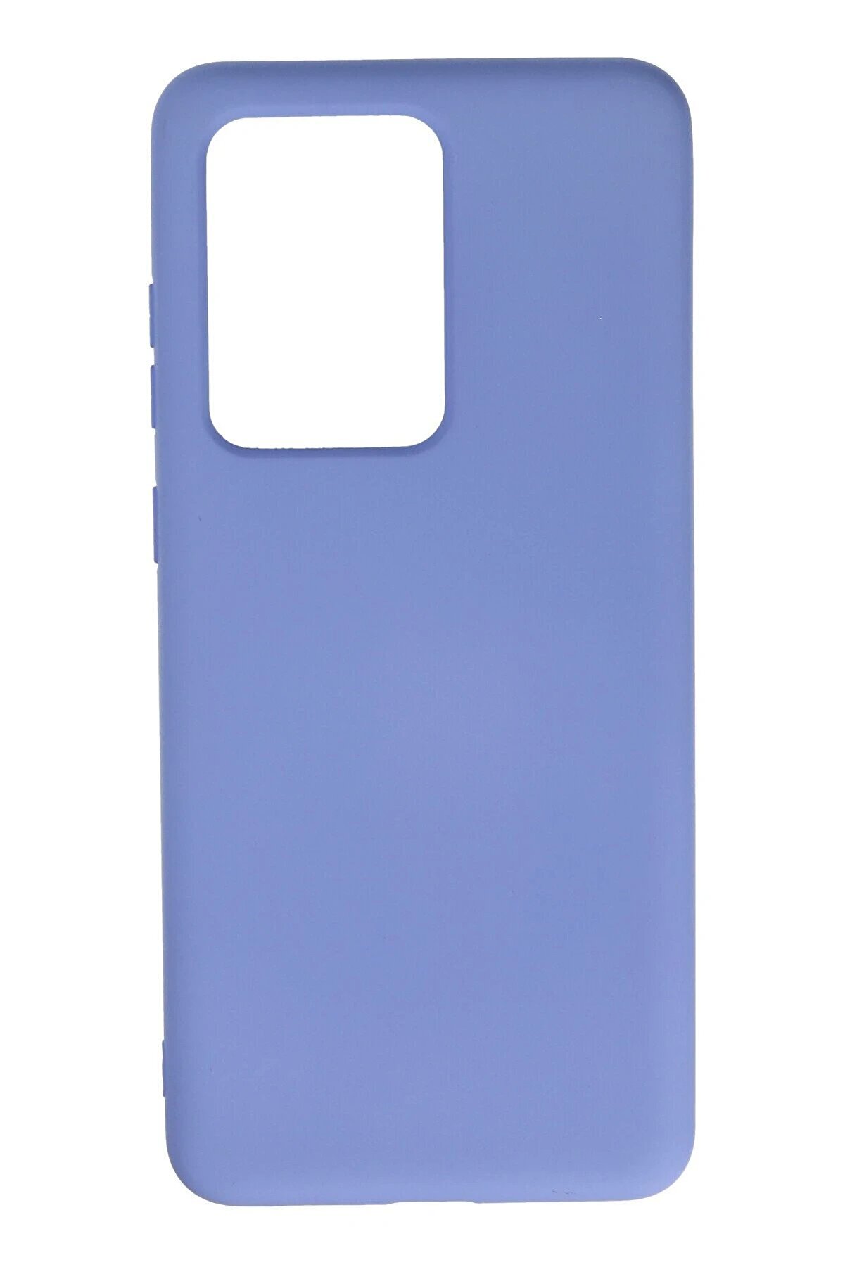 CepteToptan Samsung Galaxy S20 Ultra Kılıf Nano içi Kadife Silikon - Lila - DROPX3122-5692