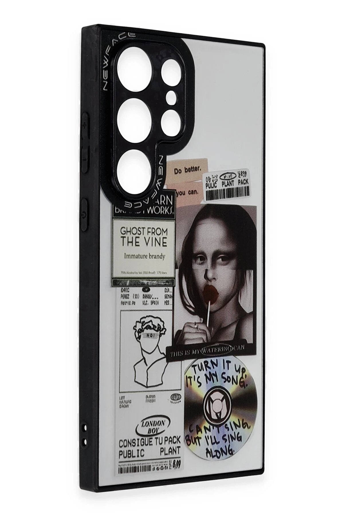 Samsung Galaxy S23 Ultra Kılıf Mi̇rror Desenli̇ Kapak - Mi̇rror - 2 - Dropx1191-7493