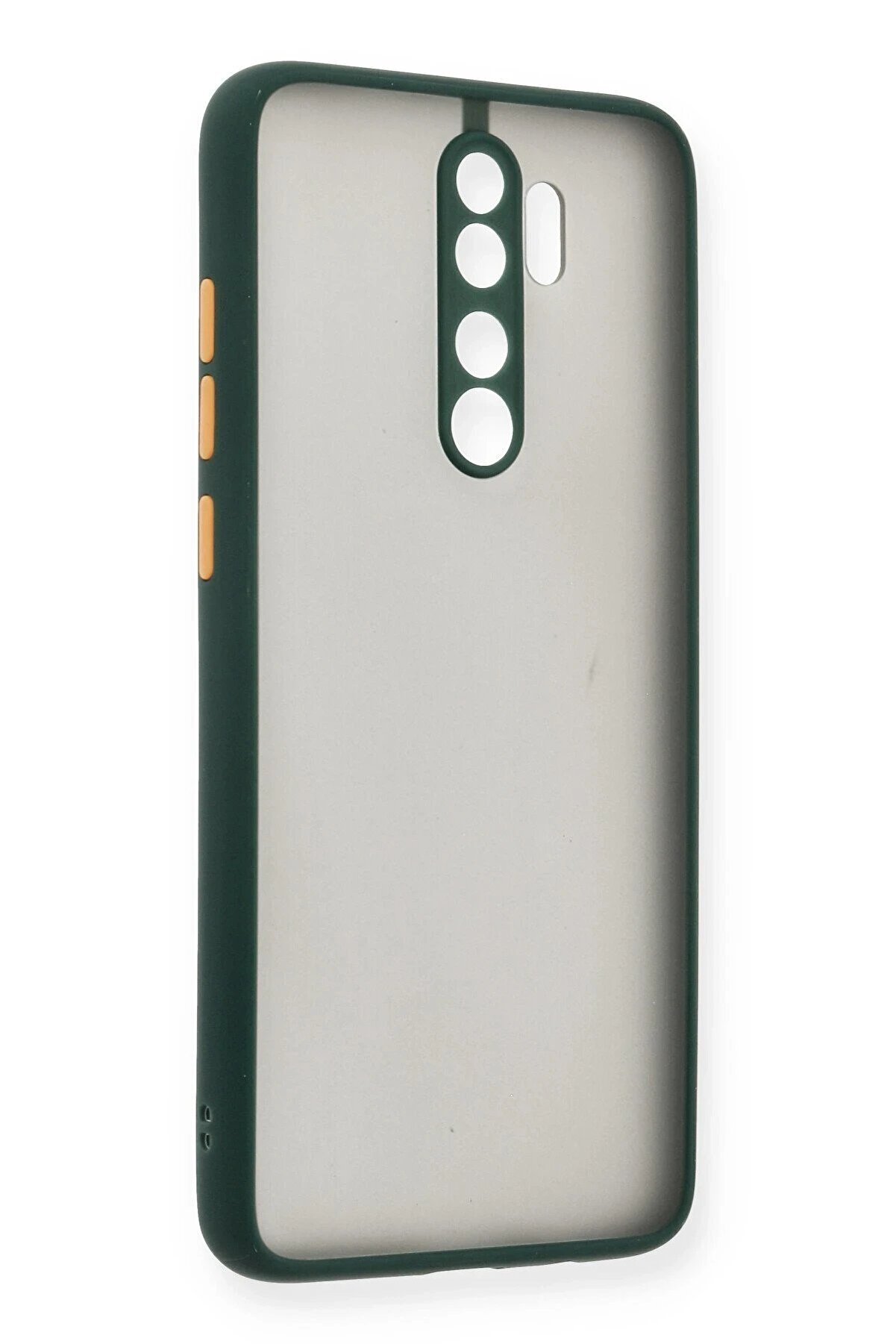 CepteToptan Xiaomi Redmi Note 8 Pro Kılıf Montreal Silikon Kapak - Yeşil - DROPX8290-9374