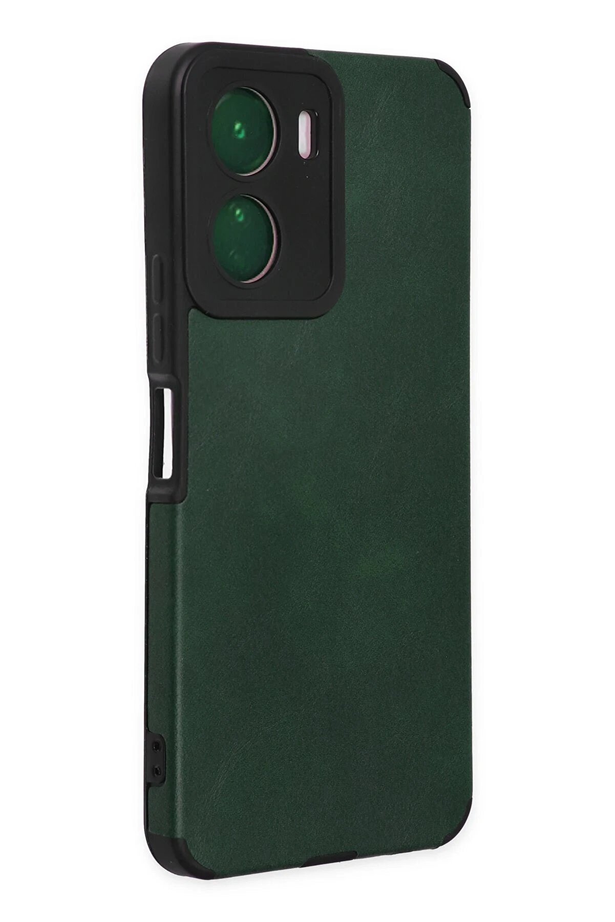 Vi̇vo Y16 Kılıf Loop Deri̇ Si̇li̇kon - Yeşi̇l - Dropx1295-9651