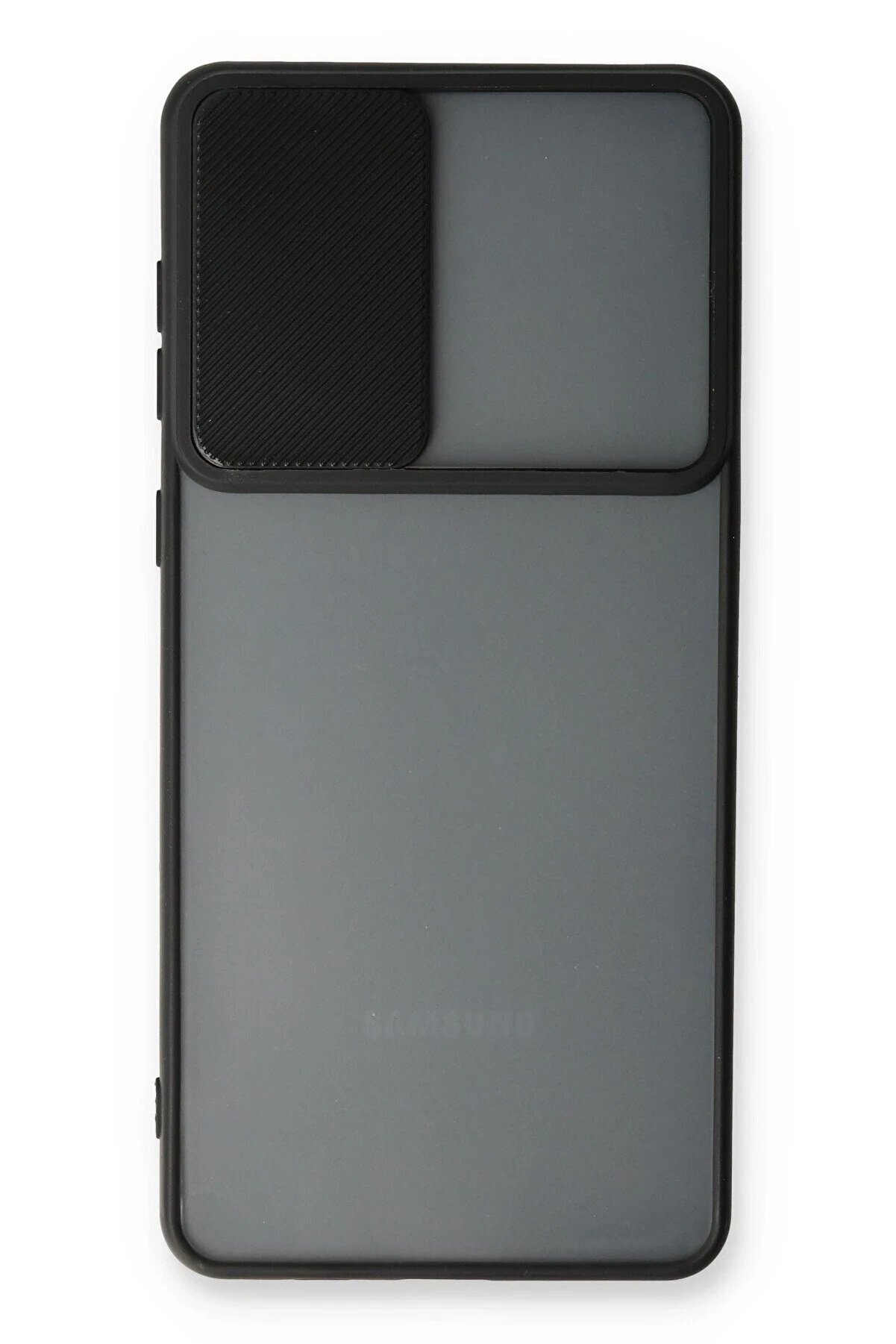 Samsung Galaxy A33 5G Kılıf Palm Buzlu Kamera Sürgülü Si̇li̇kon - Si̇yah - Dropx7587-4078