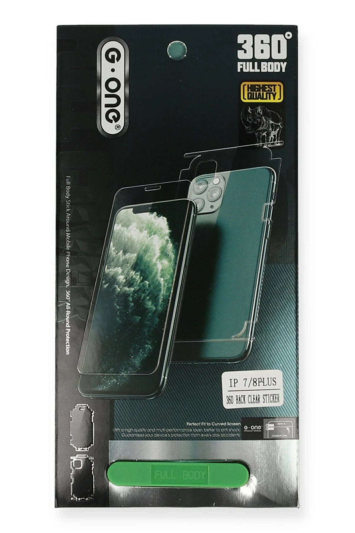 CepteToptan iPhone 13 Pro Max 360 Mat Full Body Arka Koruyucu - DROPX6890-5265