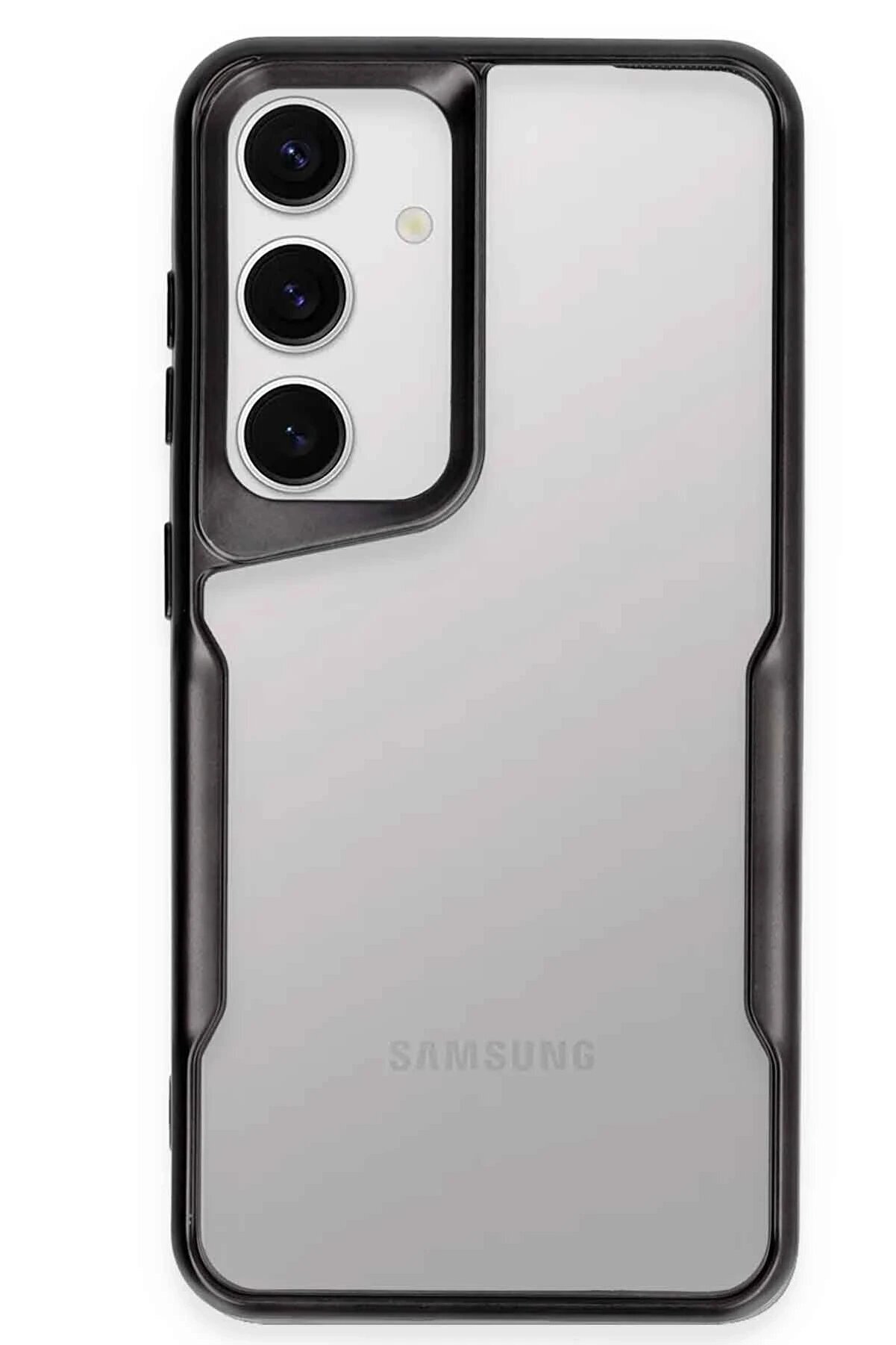 CepteToptan Samsung Galaxy S24 Kılıf Boyi Silikon Kapak - Siyah - DROPX2540-6721