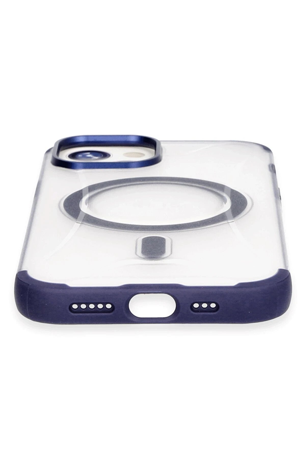 İphone 15 Hi̇lton Magsafe Kapak - Laci̇vert - Dropx1942-6093