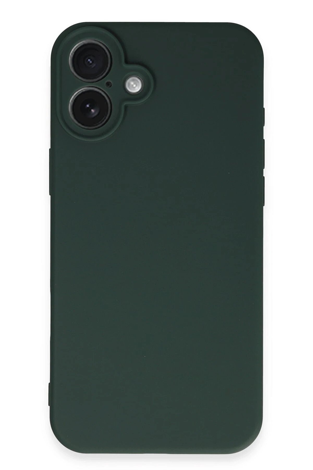 İphone 16 Plus Kılıf Fi̇rst Si̇li̇kon - Koyu Yeşi̇l - Dropx5138-3606