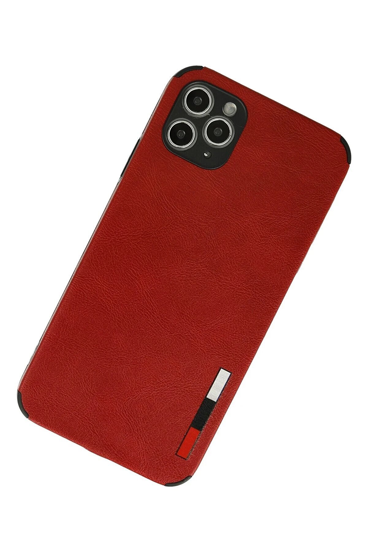 İphone 11 Pro Max Kılıf Loop Deri̇ Si̇li̇kon - Kırmızı - Dropx9648-4026