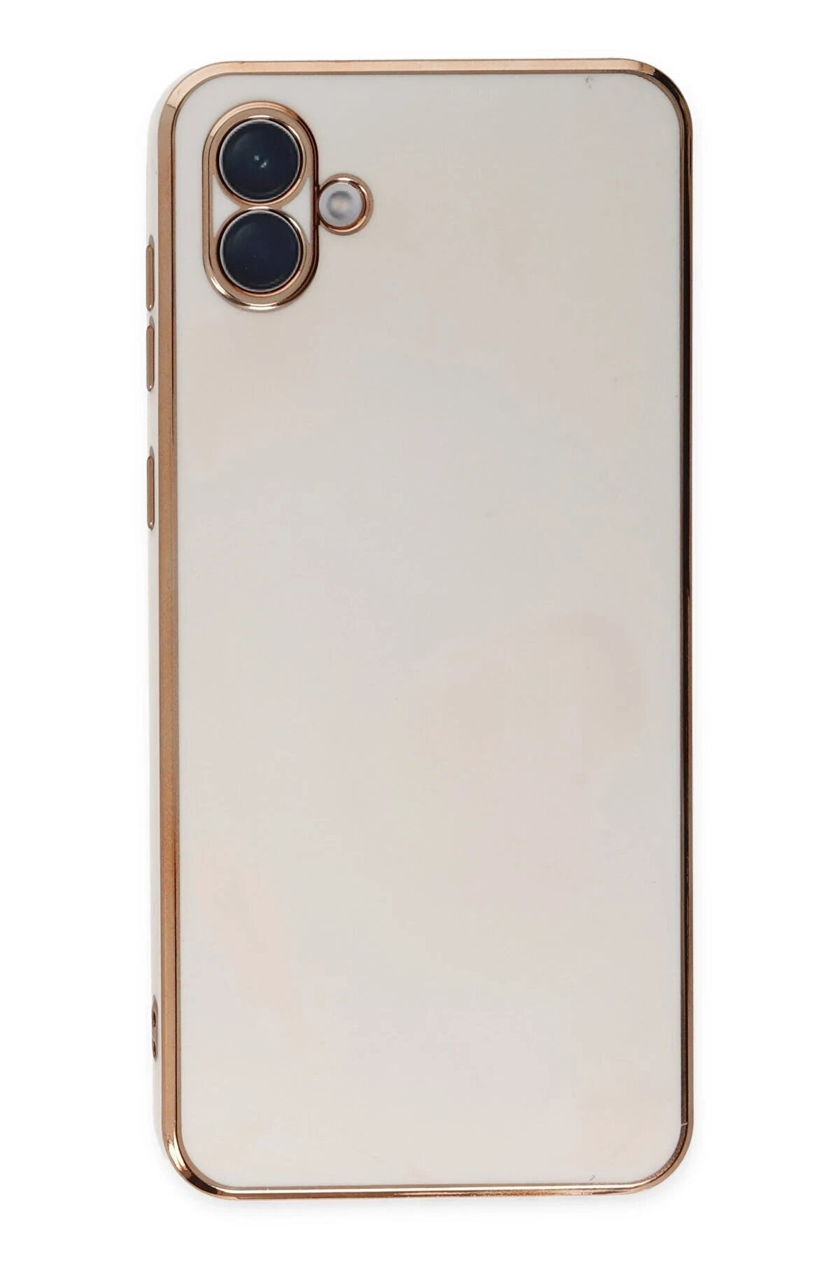 Samsung Galaxy A04 Kılıf Volet Si̇li̇kon - Beyaz - Dropx8962-6433