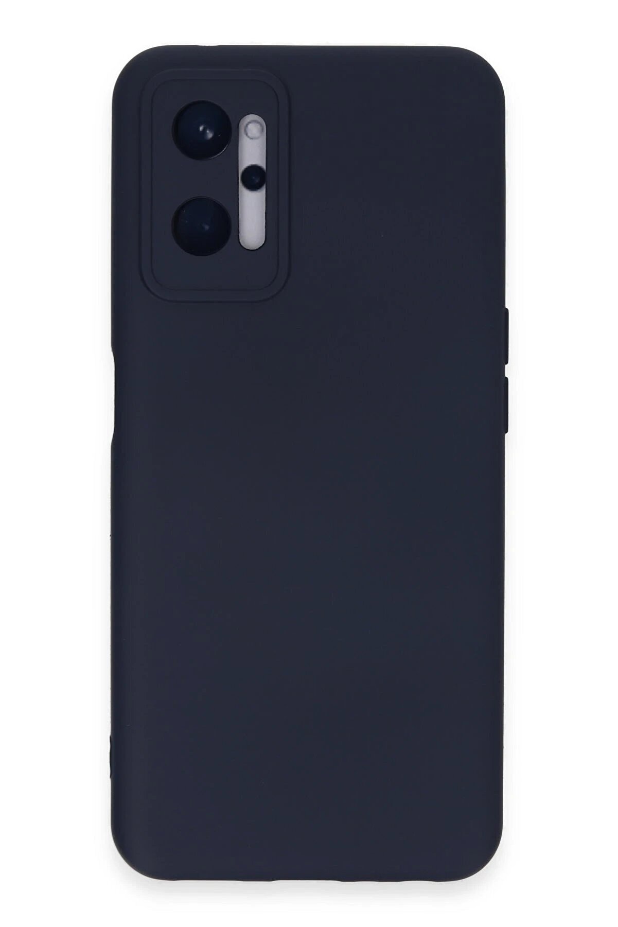 CepteToptan Realme 9i 4G Kılıf Nano i&ccedil;i Kadife Silikon - Lacivert - DROPX9745-7640