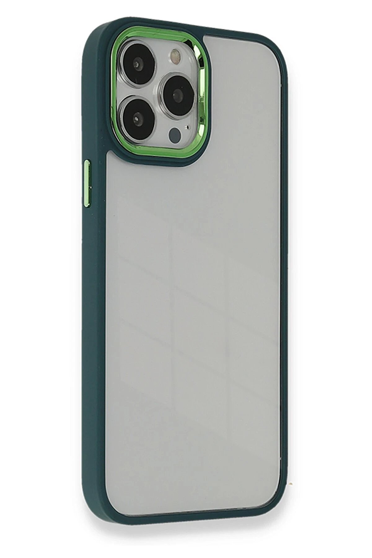 CepteToptan iPhone 14 Pro Kılıf Dora Kapak - Haki Yeşil - DROPX5275-7460