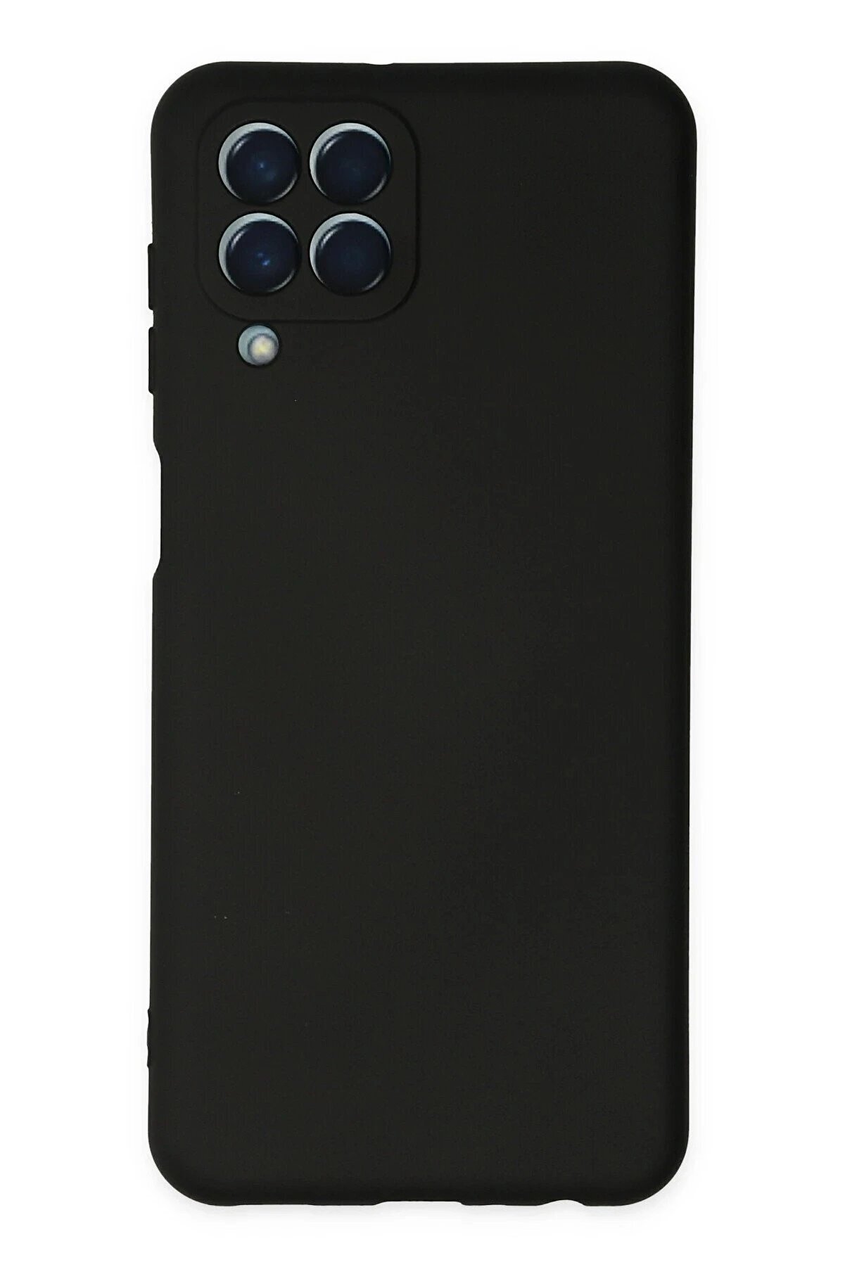 CepteToptan Samsung Galaxy M33 Kılıf Nano içi Kadife Silikon - Siyah - DROPX3642-3928